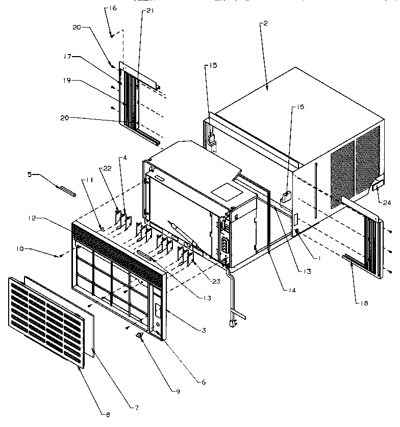 03 - FRONT & OUTER CASE ASSY