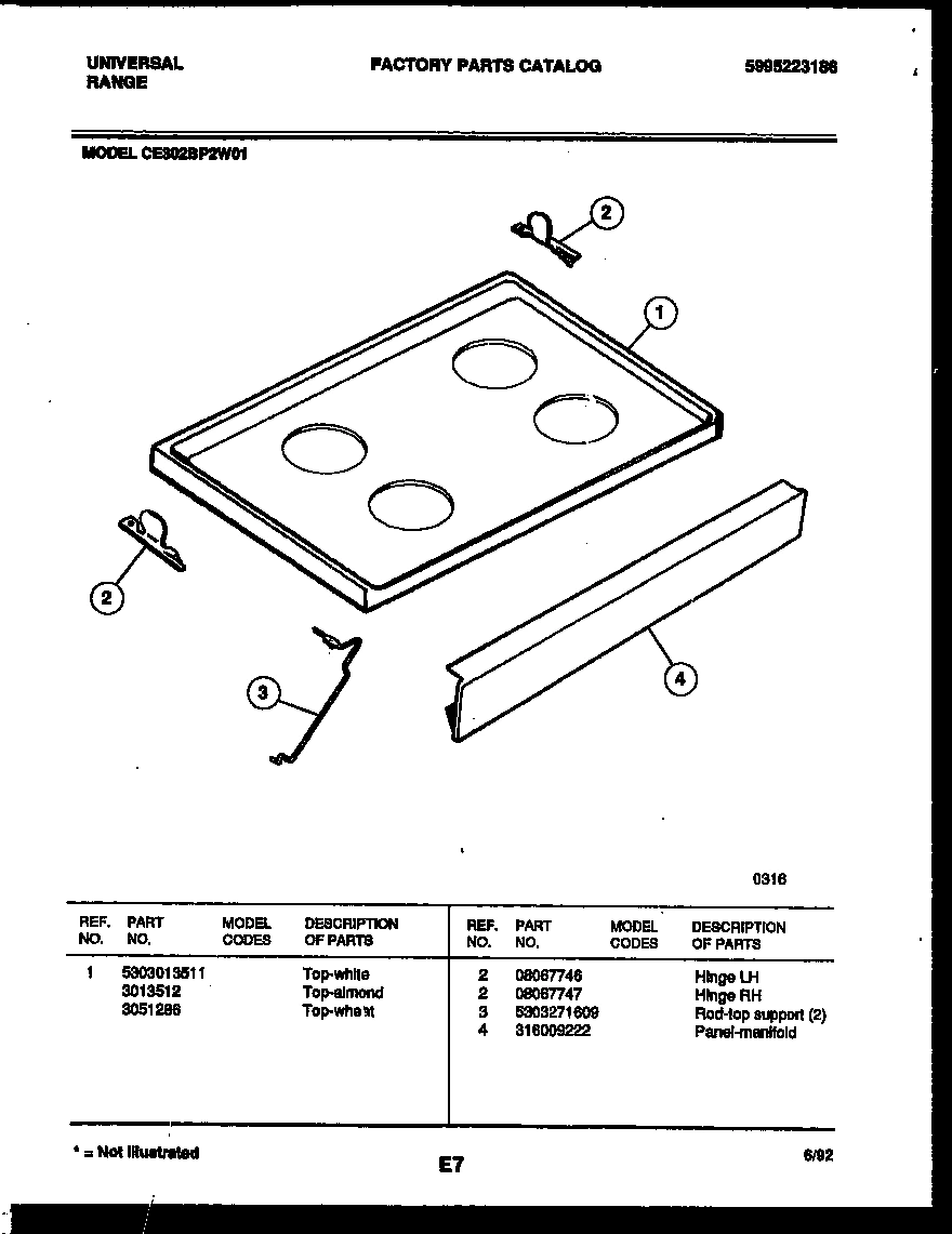 07 - COOKTOP PARTS