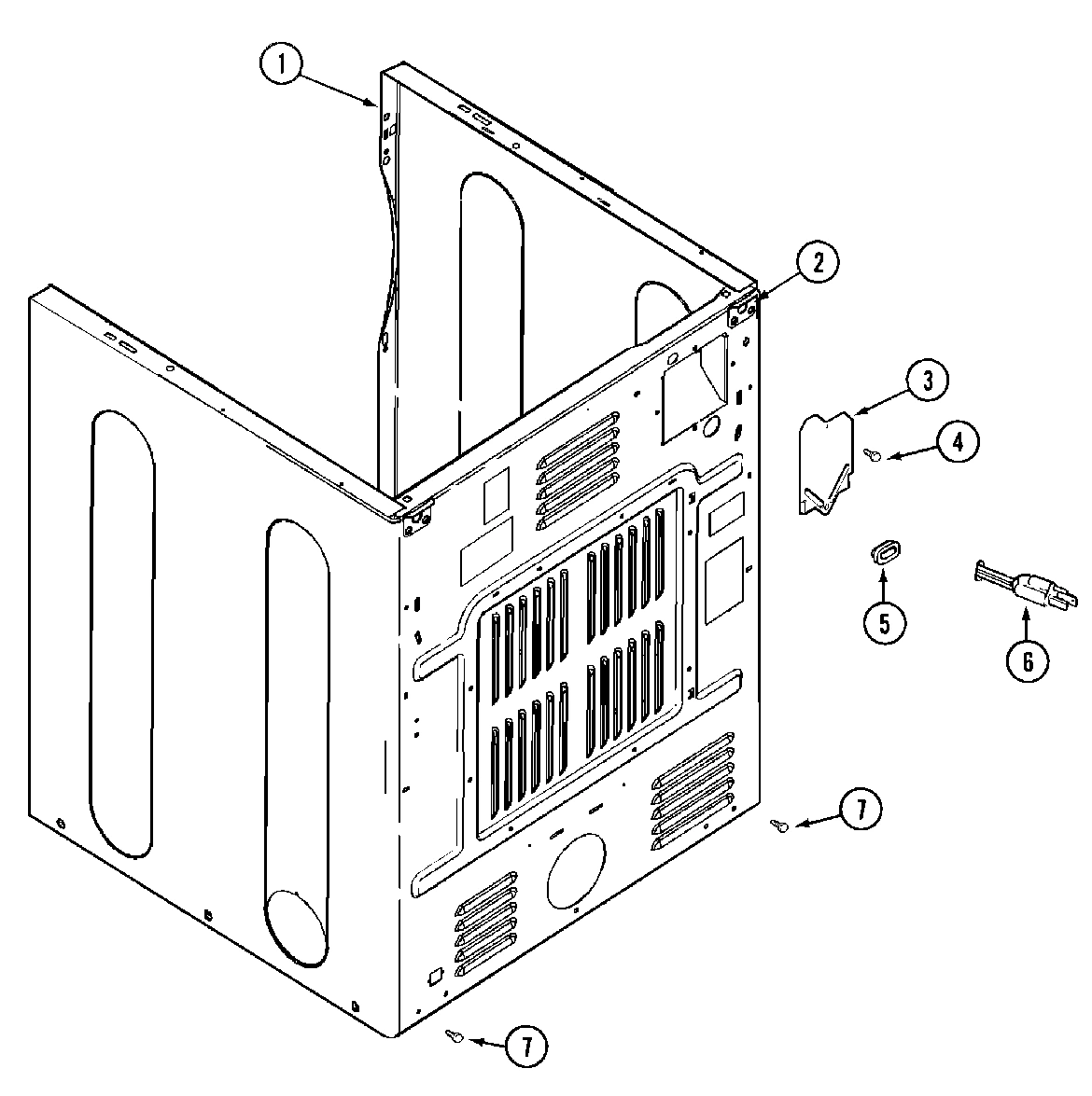 05 - CABINET-REAR (MDG16CSSAW)