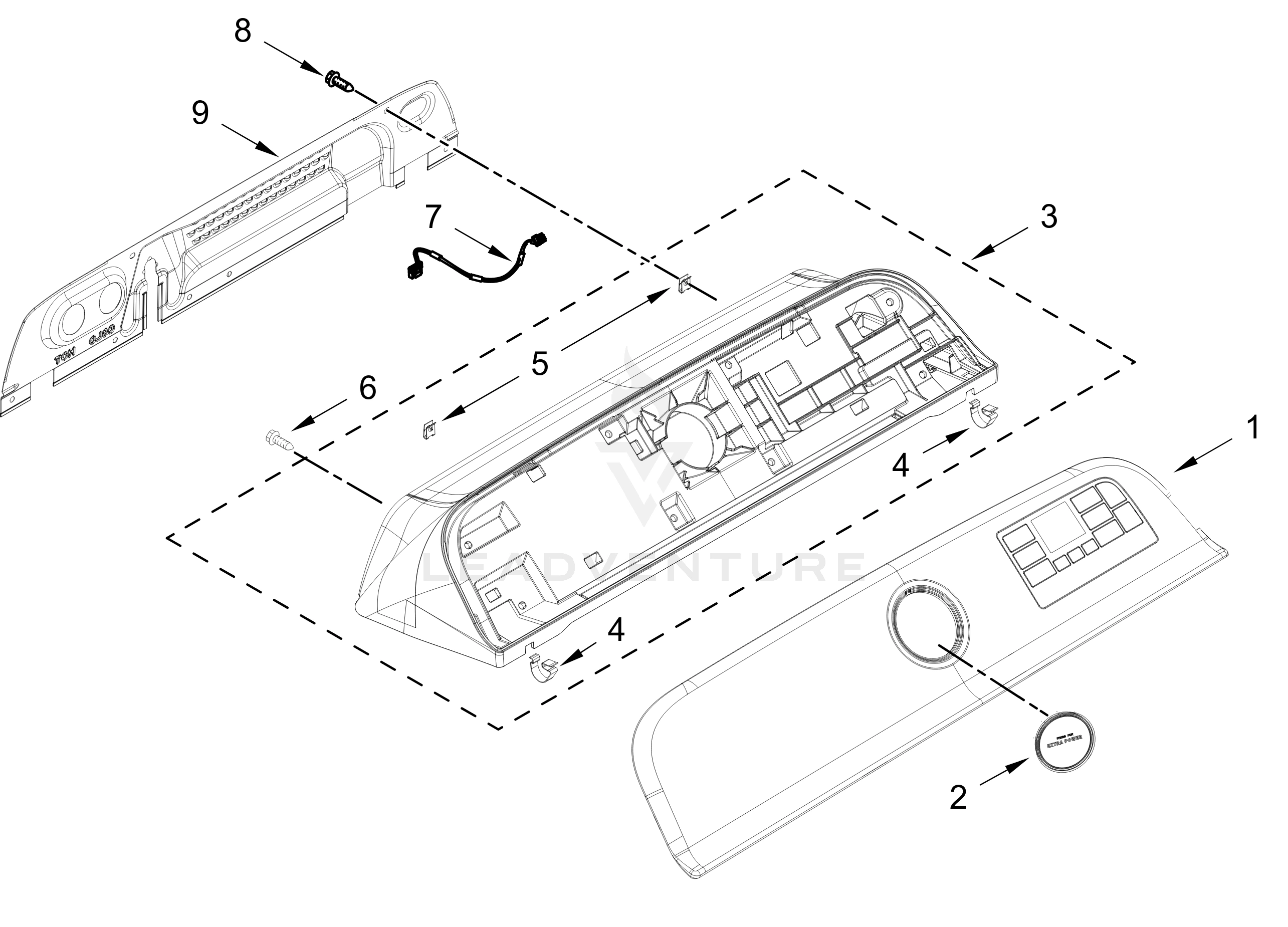 CONSOLE PARTS