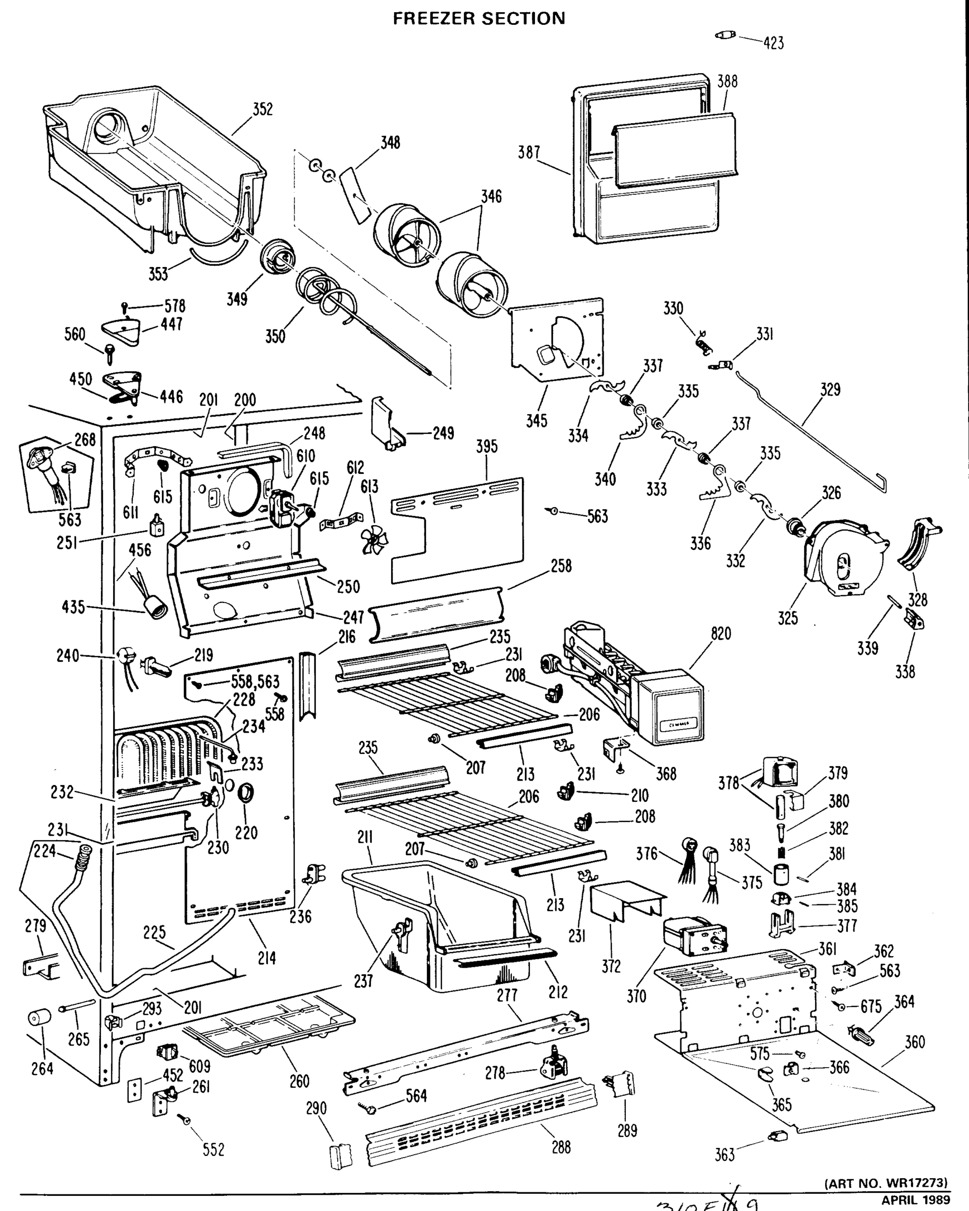 FREEZER SECTION