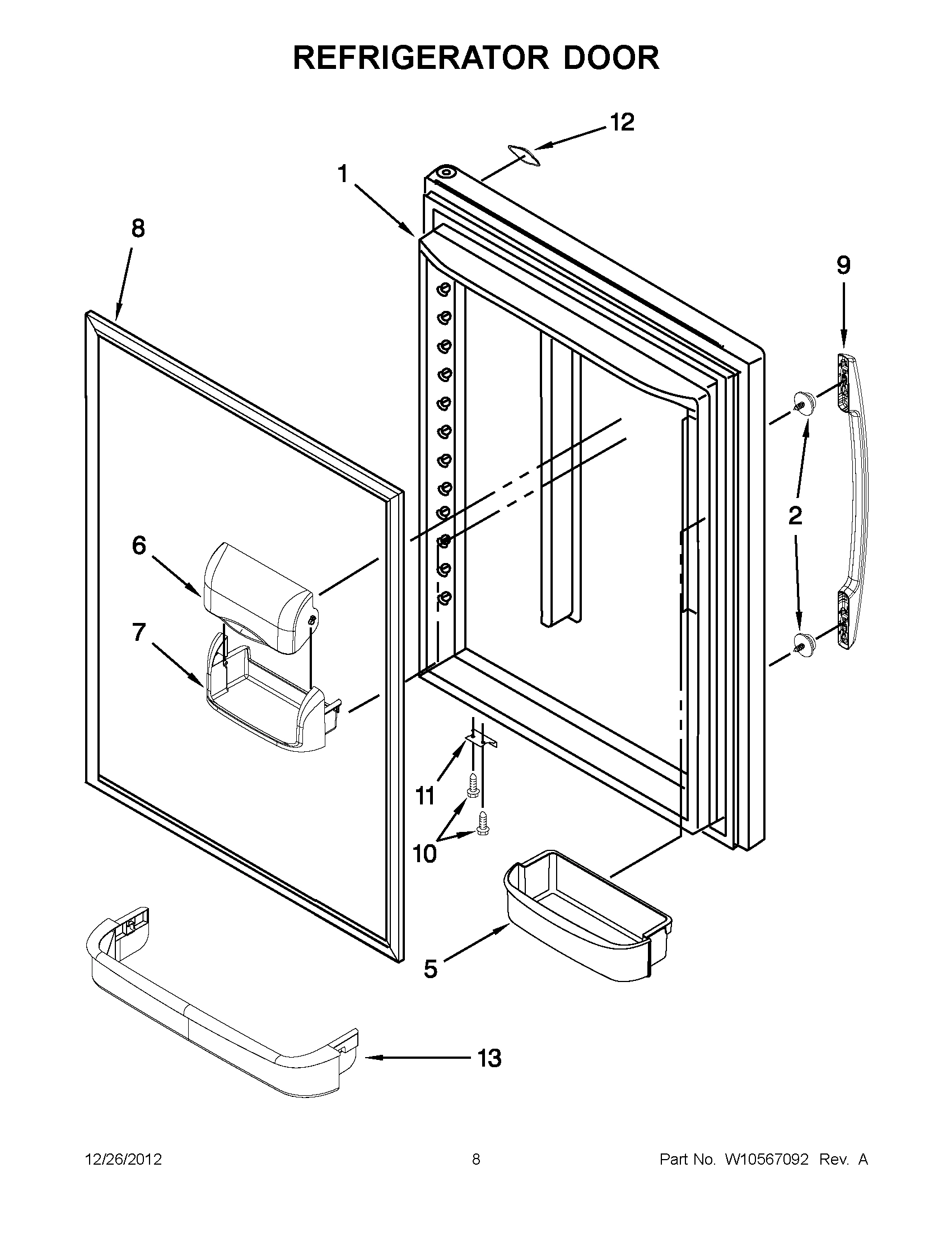 04 - REFRIGERATOR DOOR