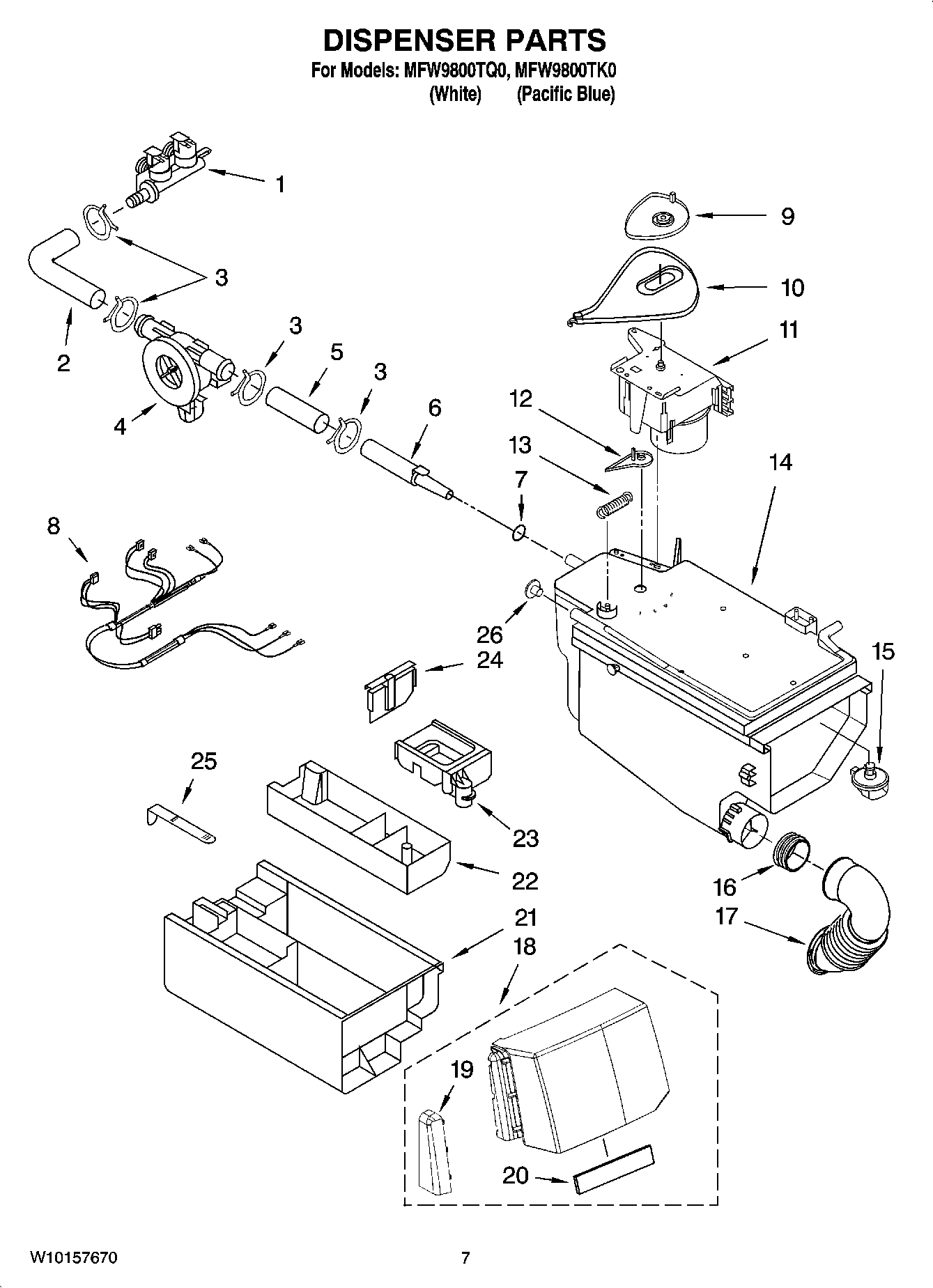 04 - DISPENSER PARTS