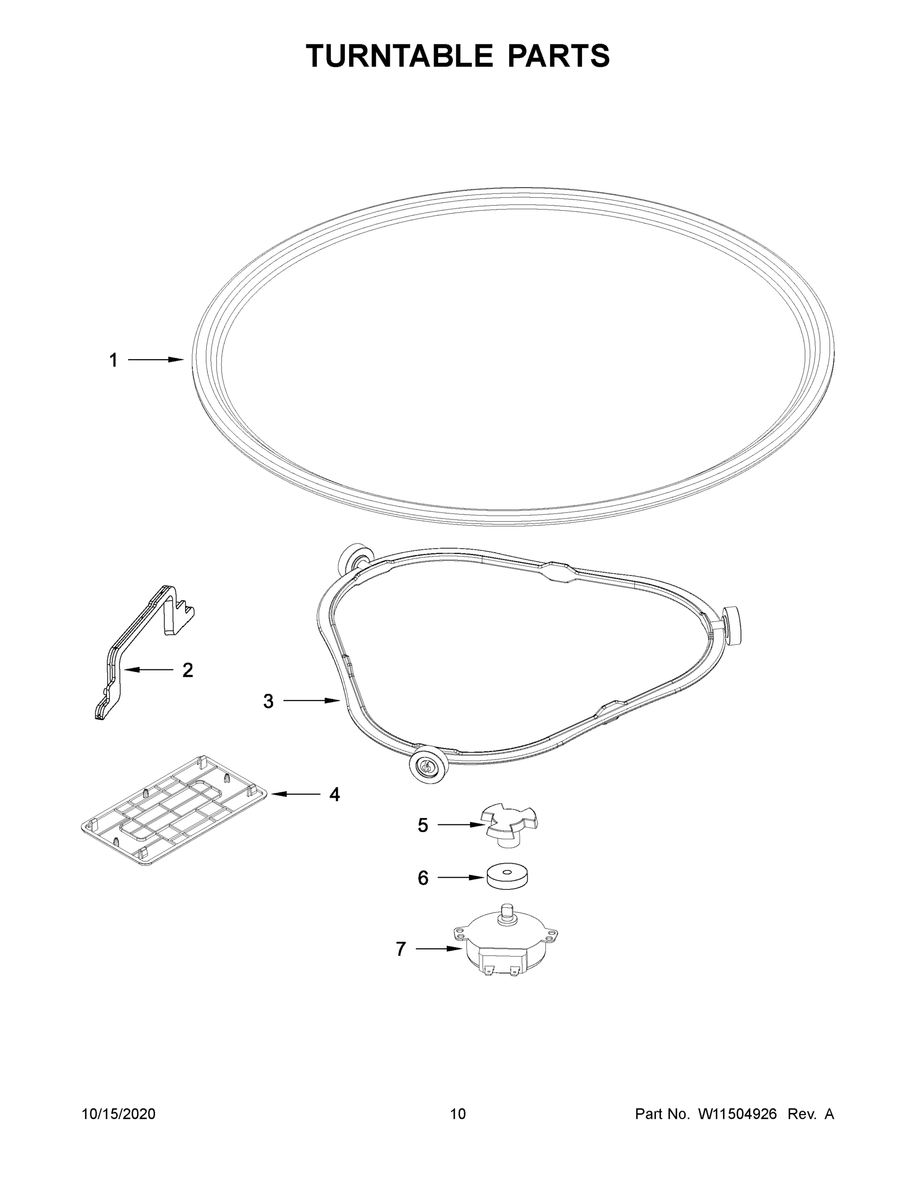 06 - TURNTABLE PARTS