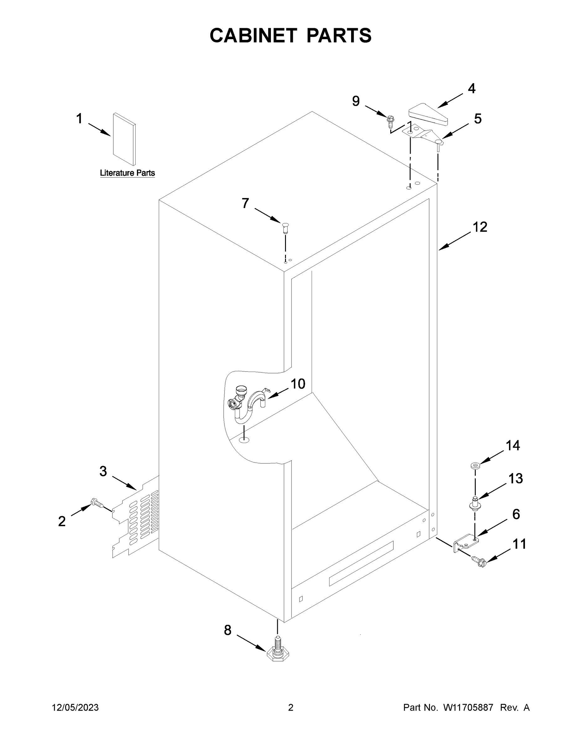 02 - CABINET PARTS