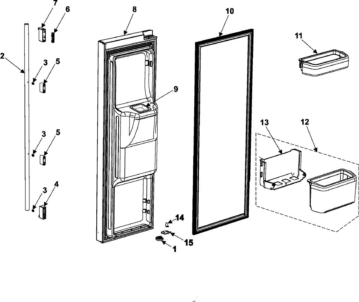06 - FREEZER DOOR