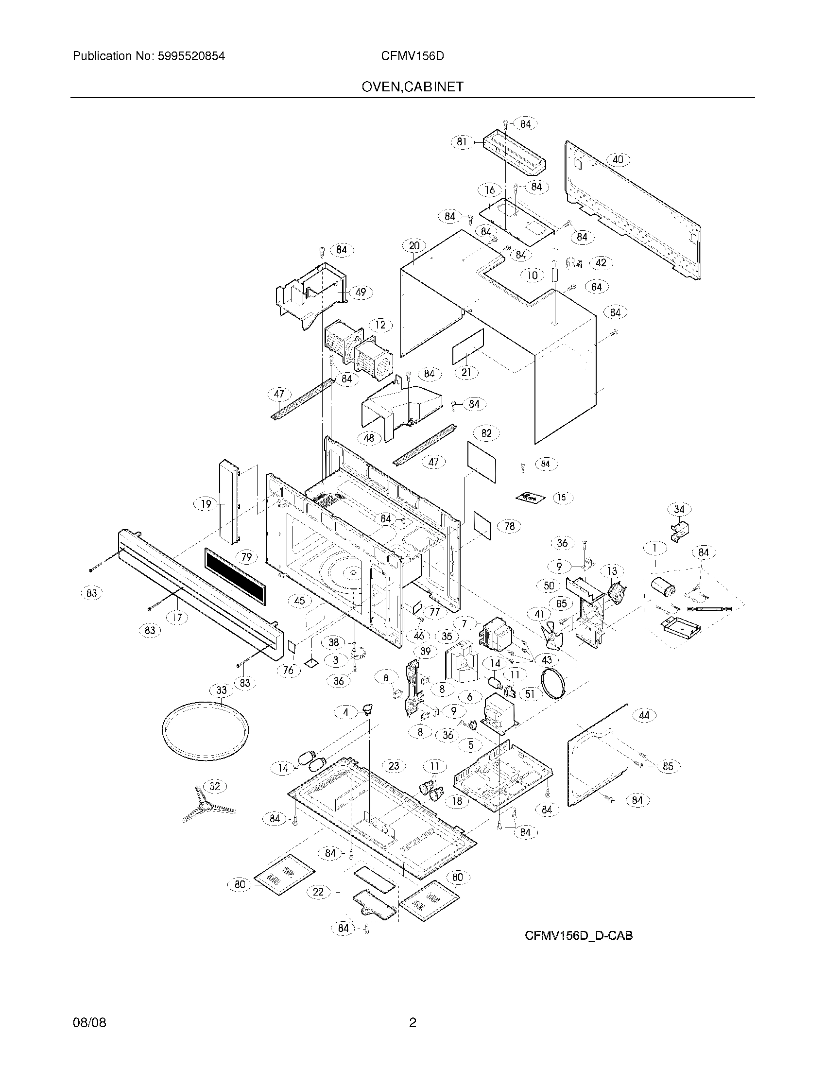 03 - OVEN,CABINET