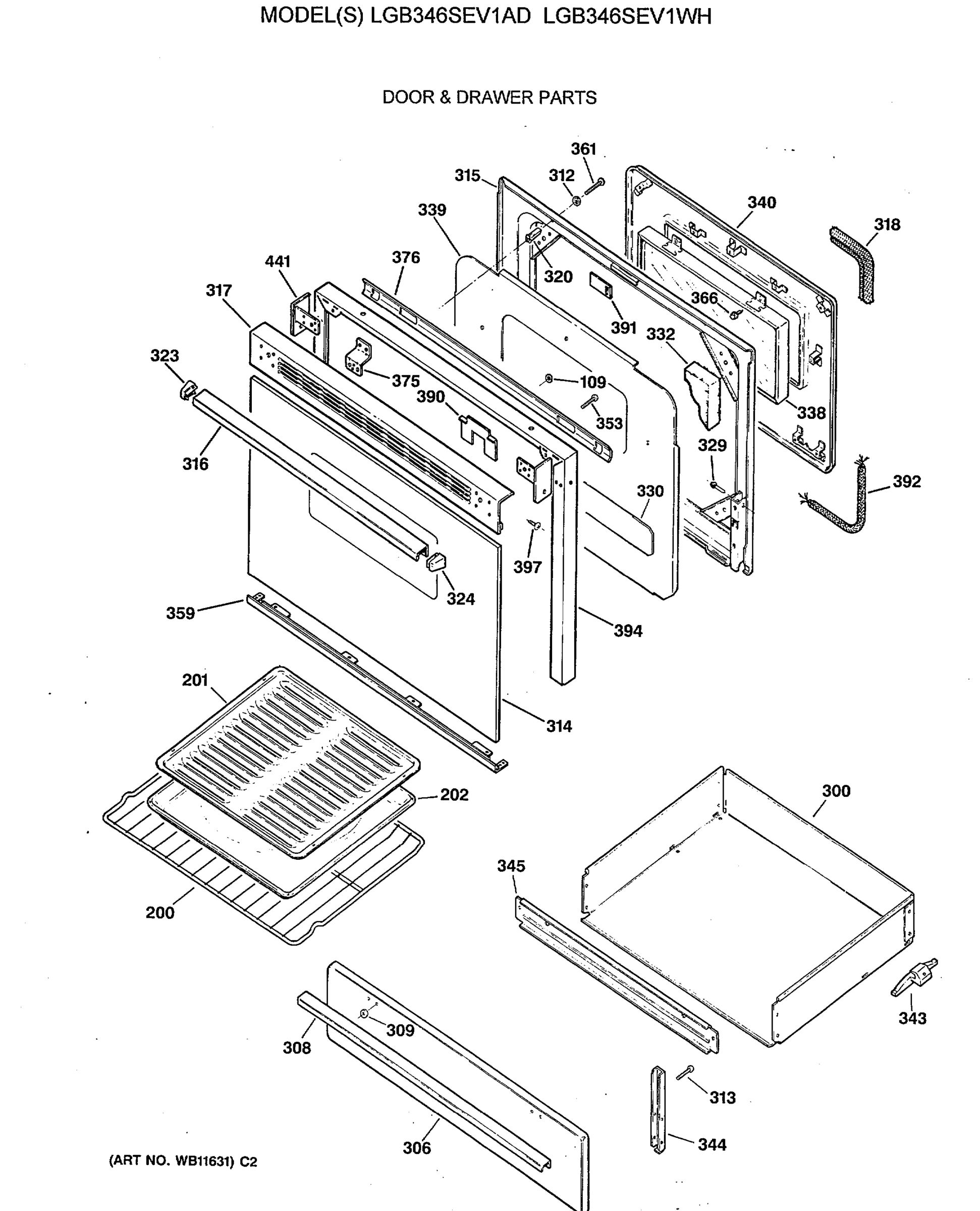 DOOR & DRAWER PARTS