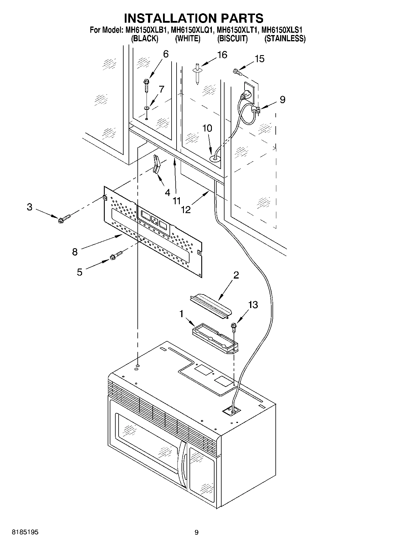 08 - INSTALLATION PARTS