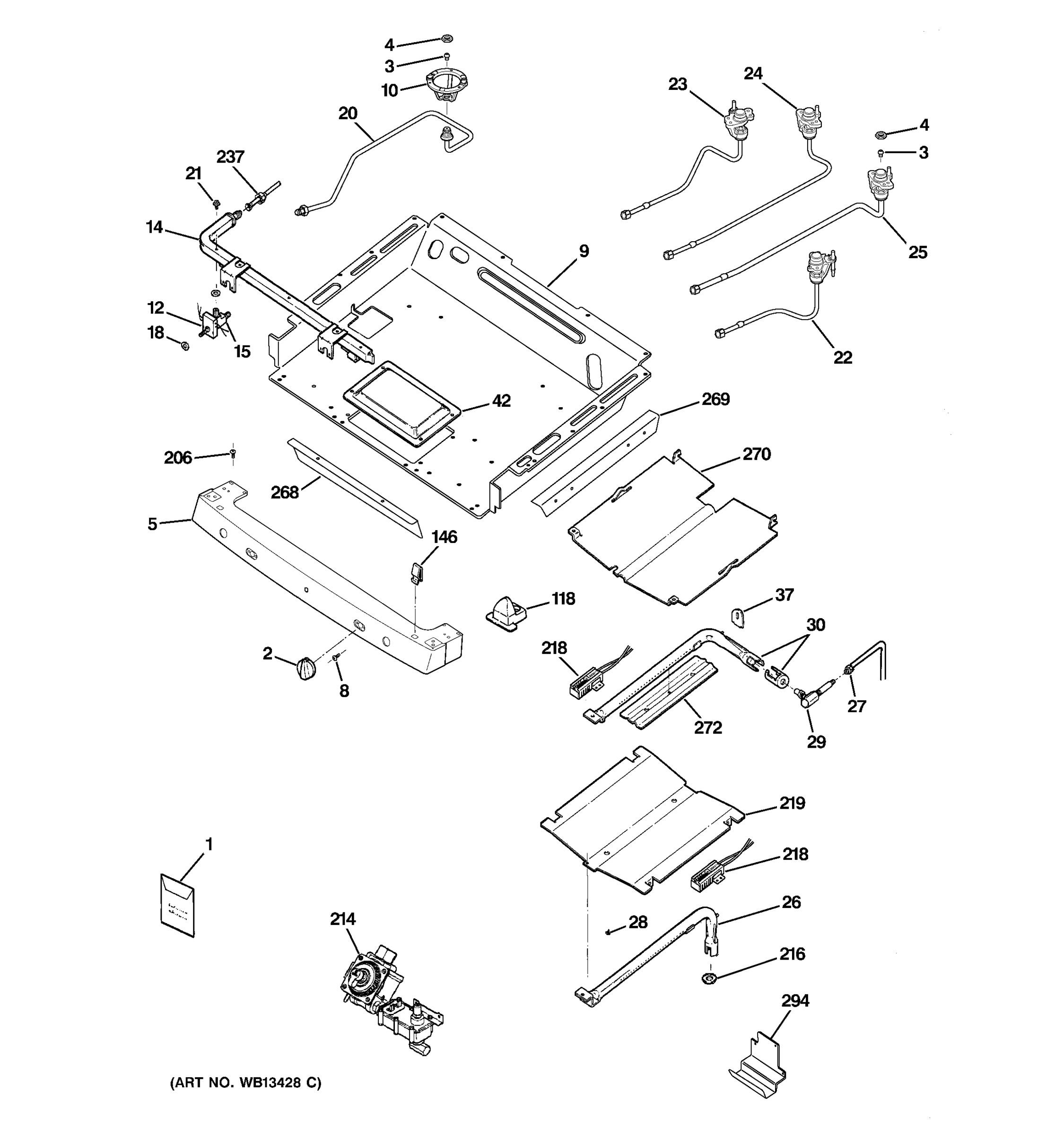 GAS & BURNER PARTS