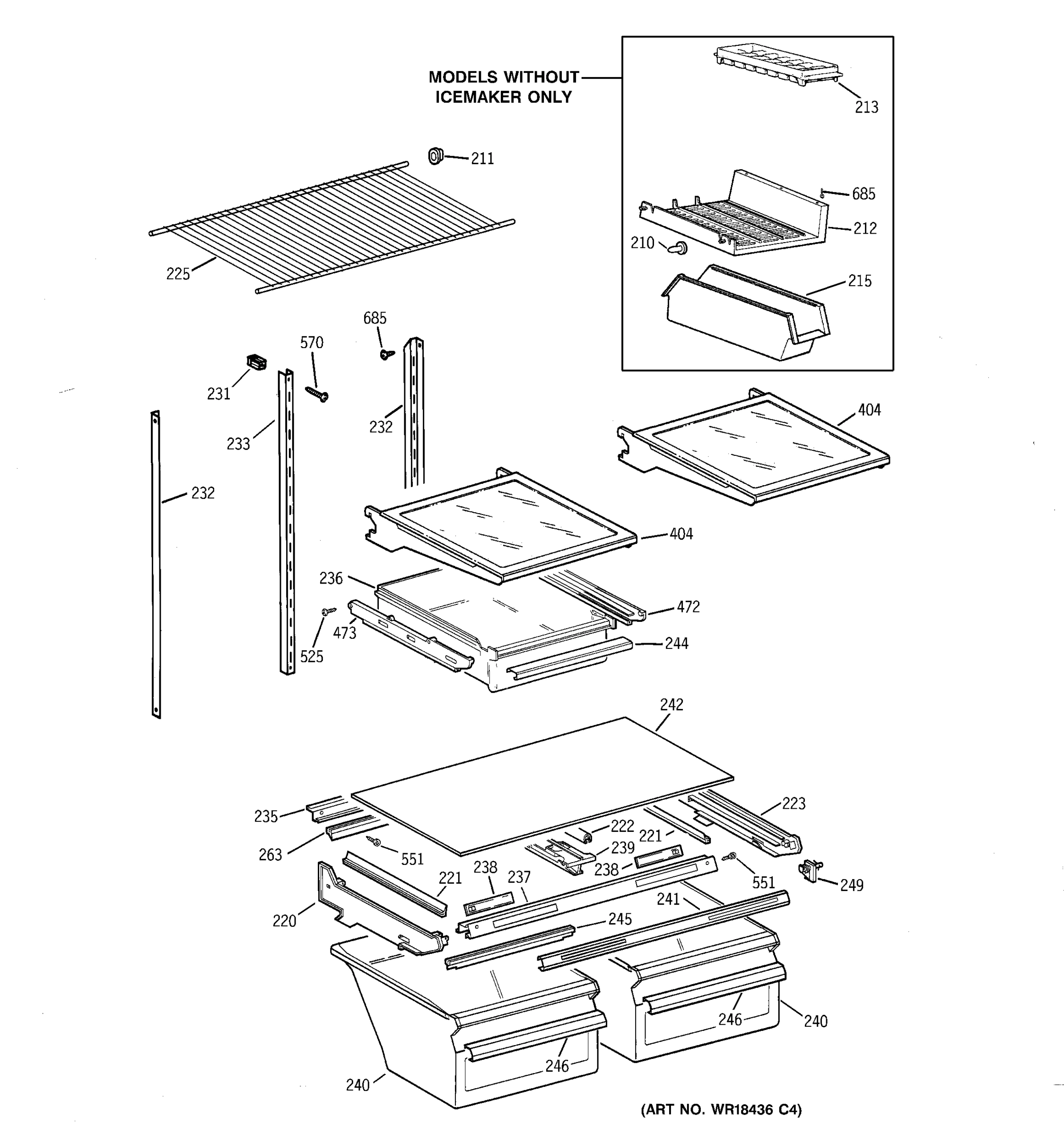 SHELF PARTS