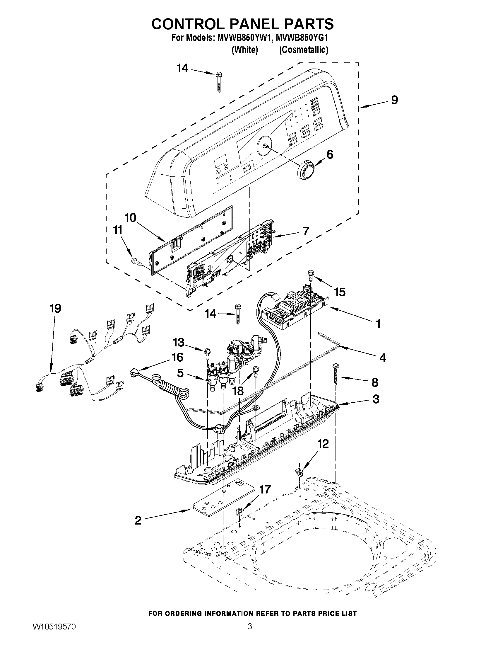 02 - CONTROL PANEL PARTS