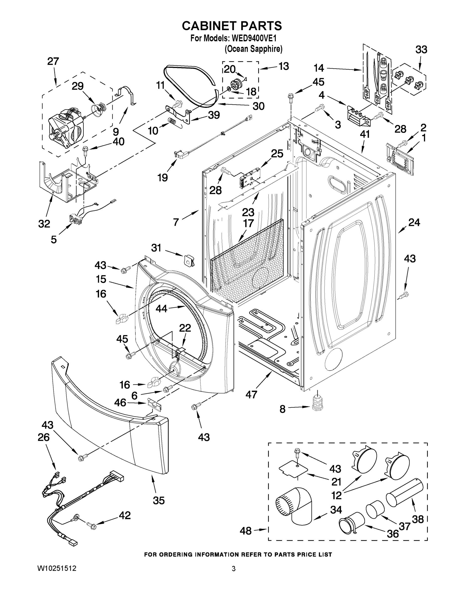 02 - CABINET PARTS