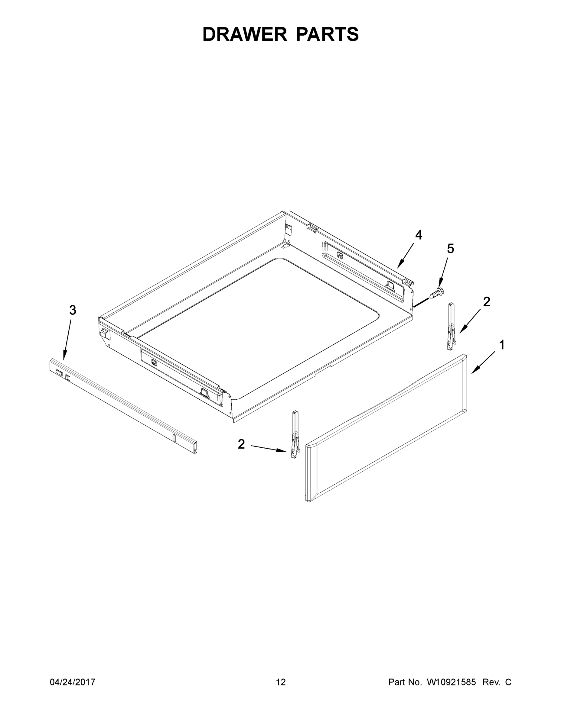07 - DRAWER PARTS