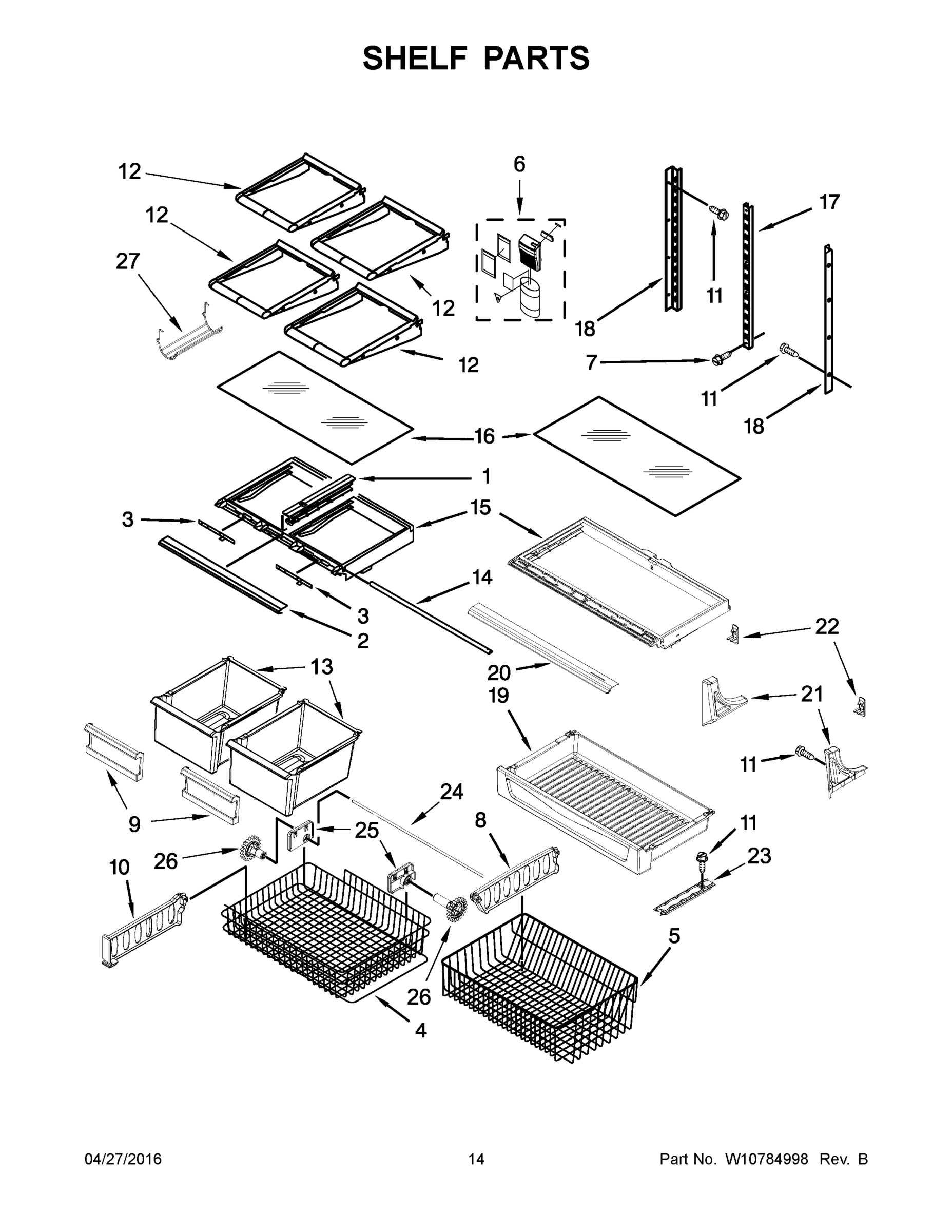08 - SHELF PARTS