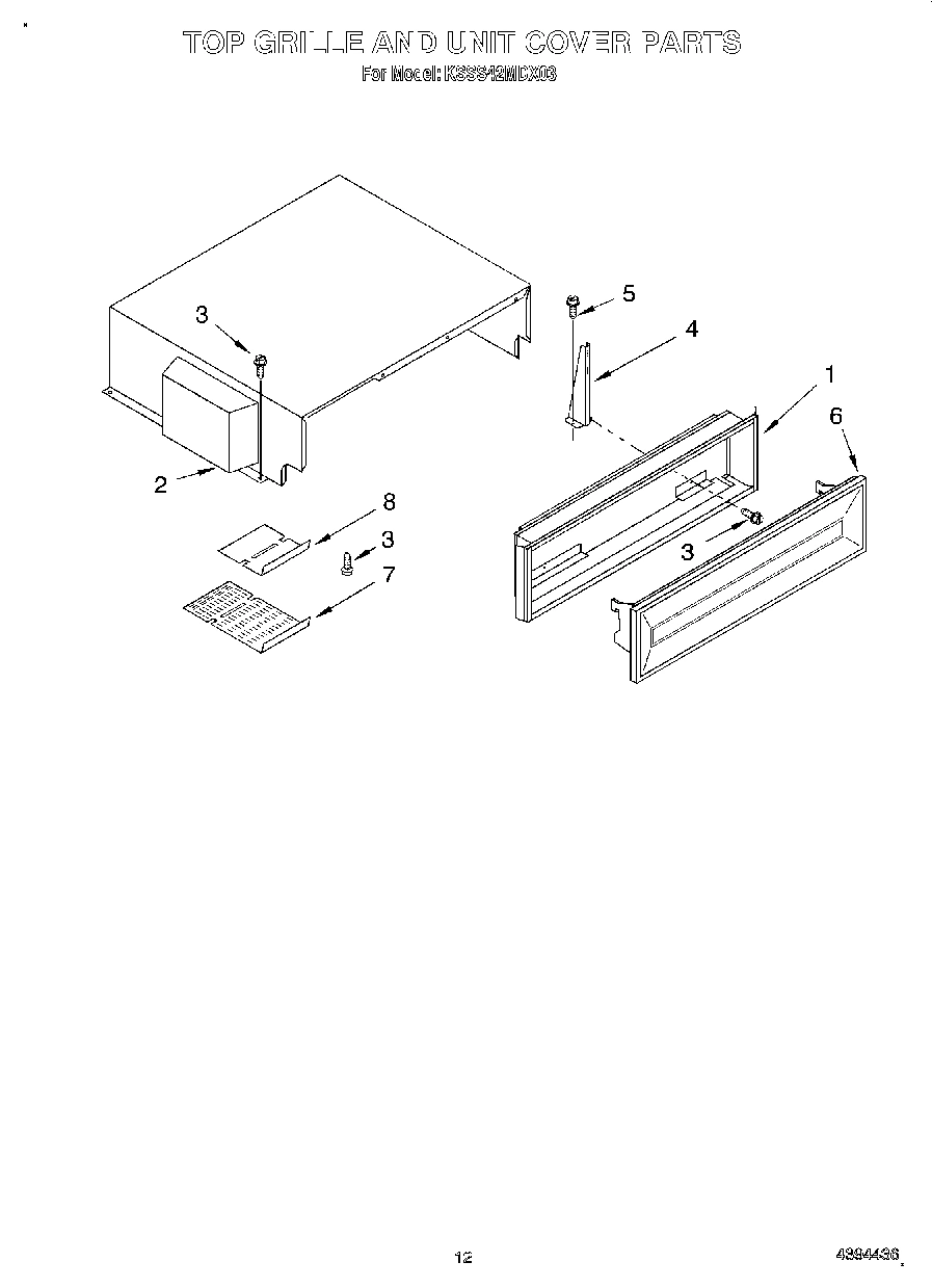 09 - TOP GRILLE AND UNIT COVER