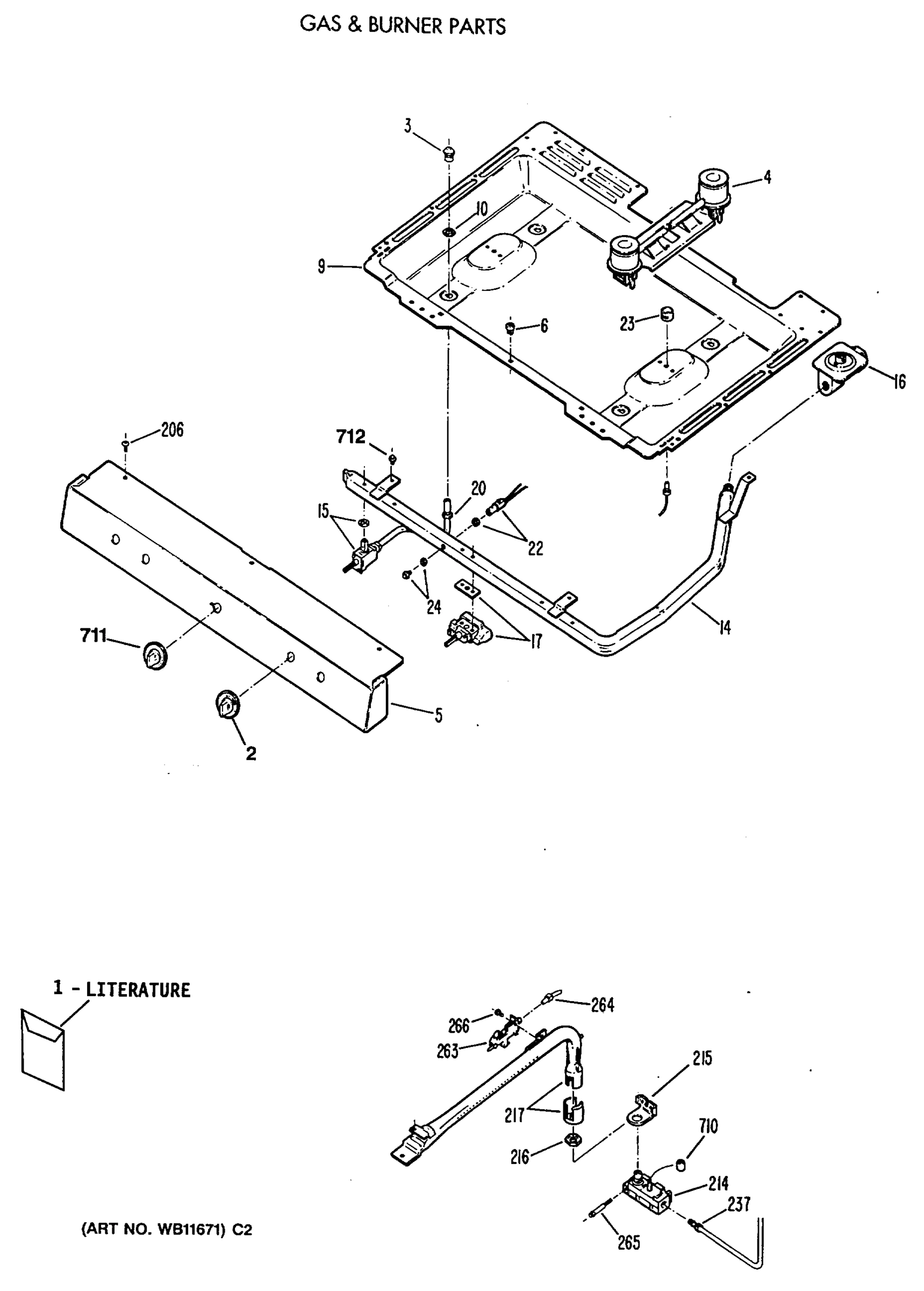 GAS & BURNER PARTS