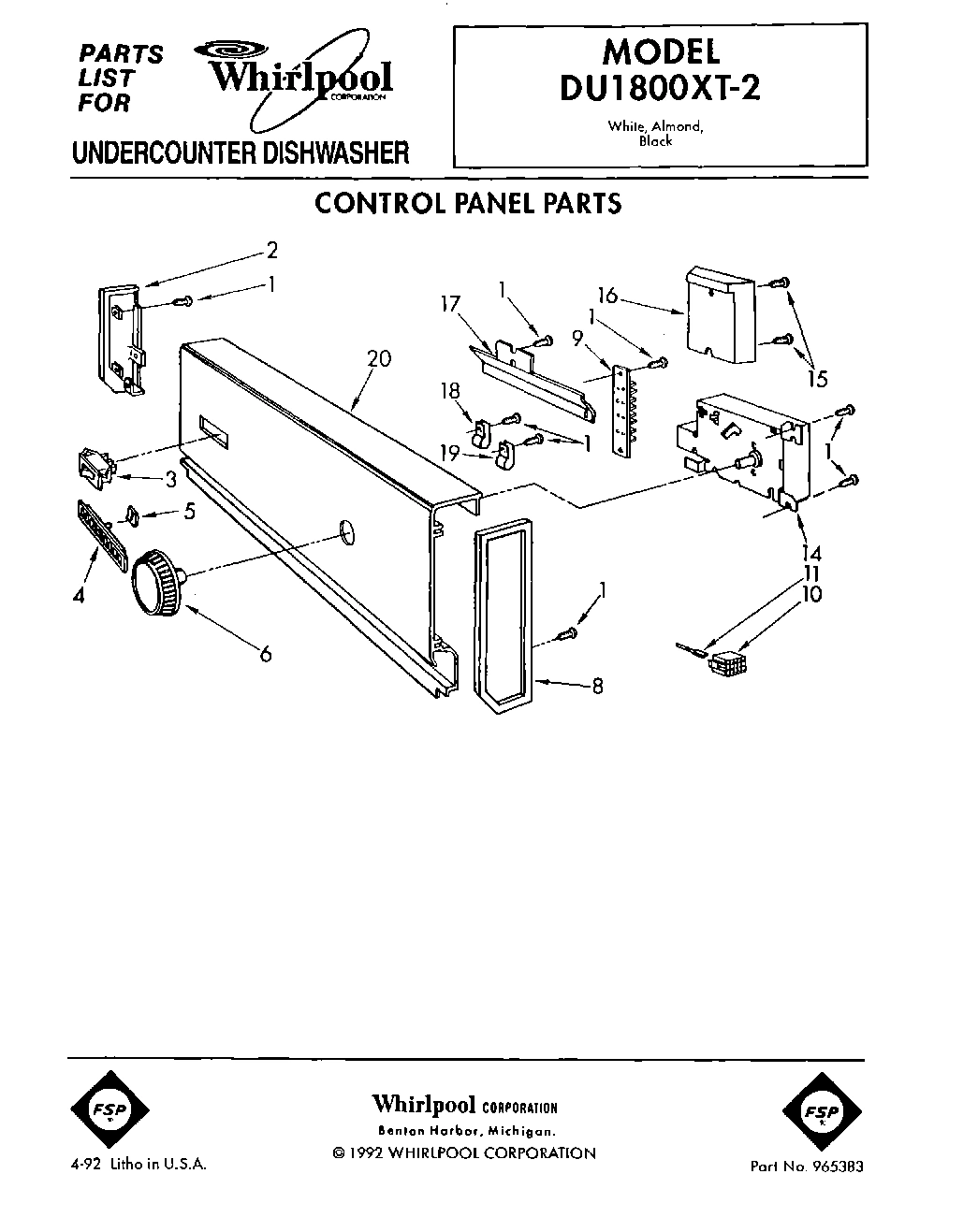 01 - CONTROL PANEL