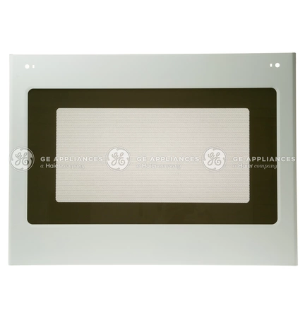 WB56X31645 GE Range White Slate Glass Door Pa