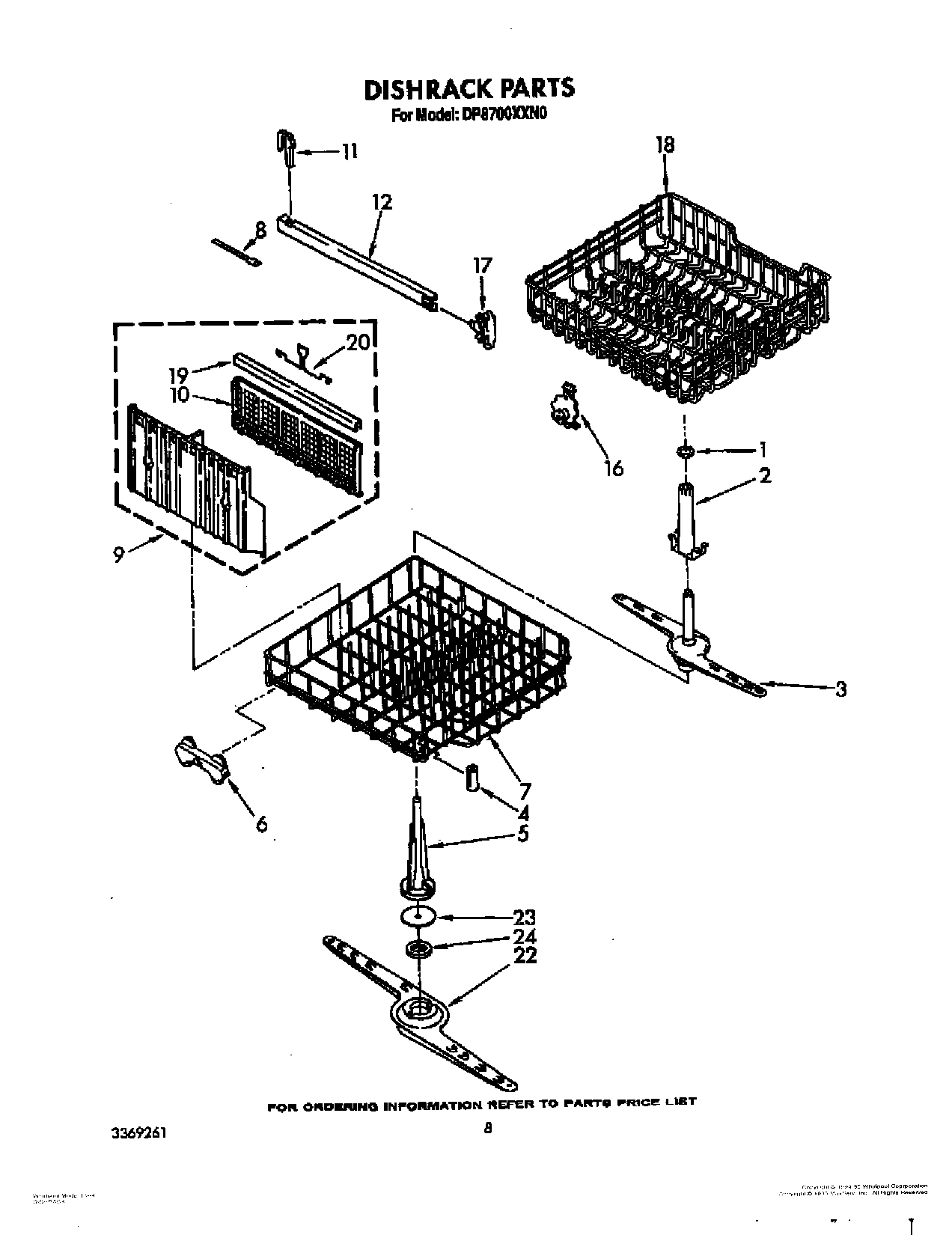06 - DISHRACK, LIT/OPTIONAL