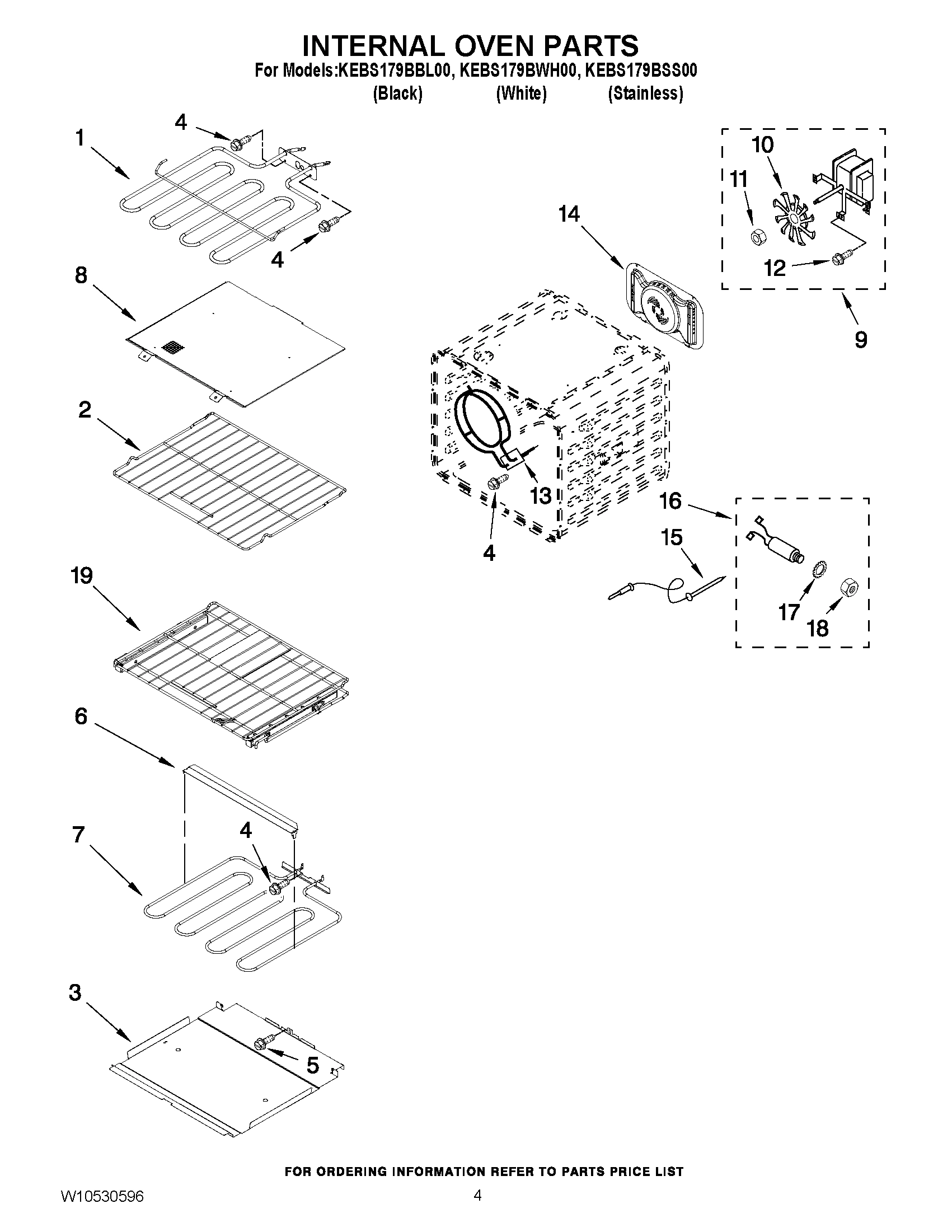 03 - INTERNAL OVEN PARTS