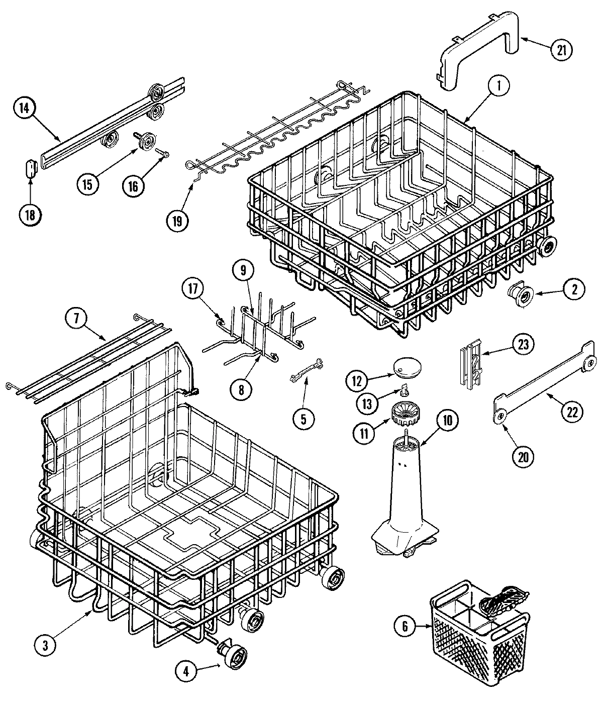 05 - TRACK & RACK ASSEMBLY