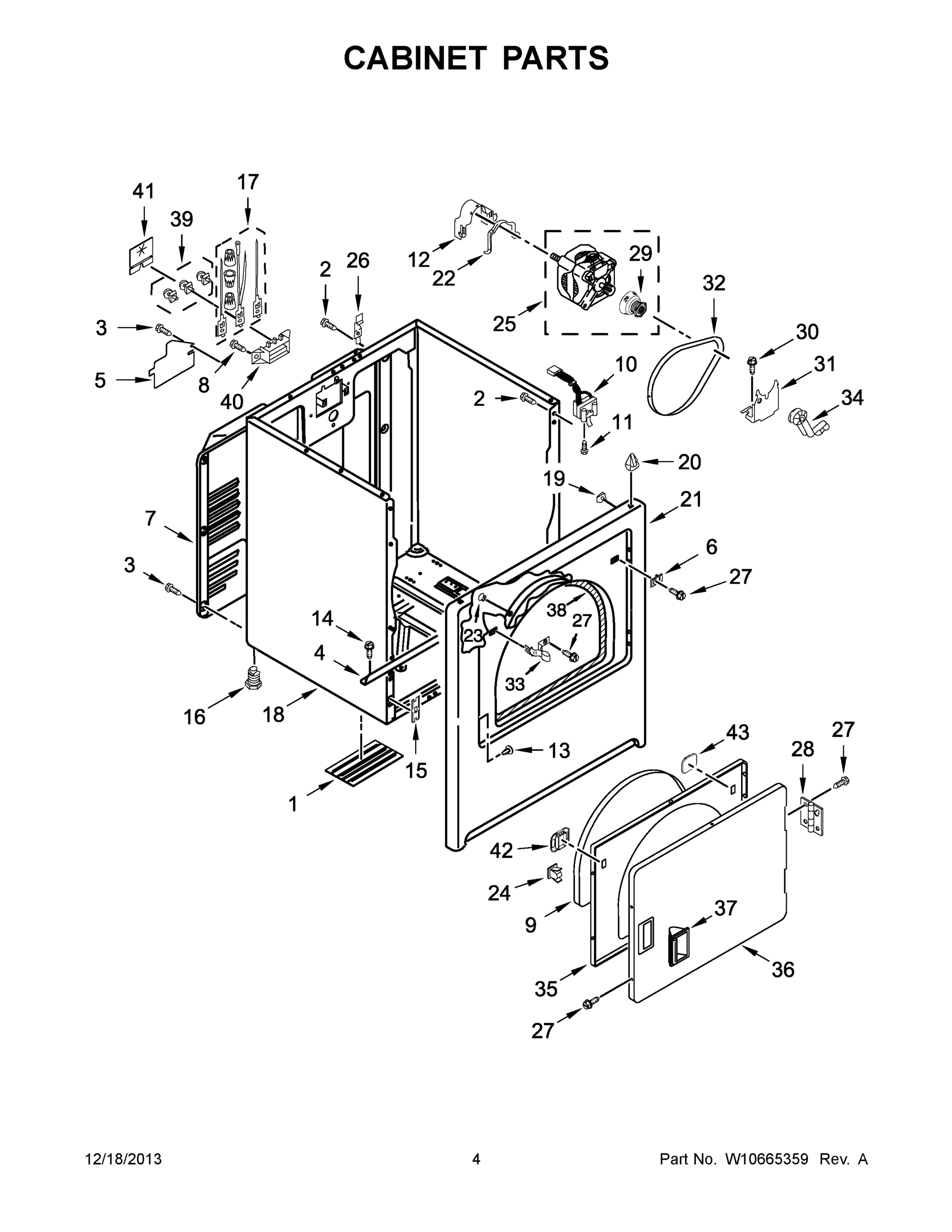 03 - CABINET PARTS