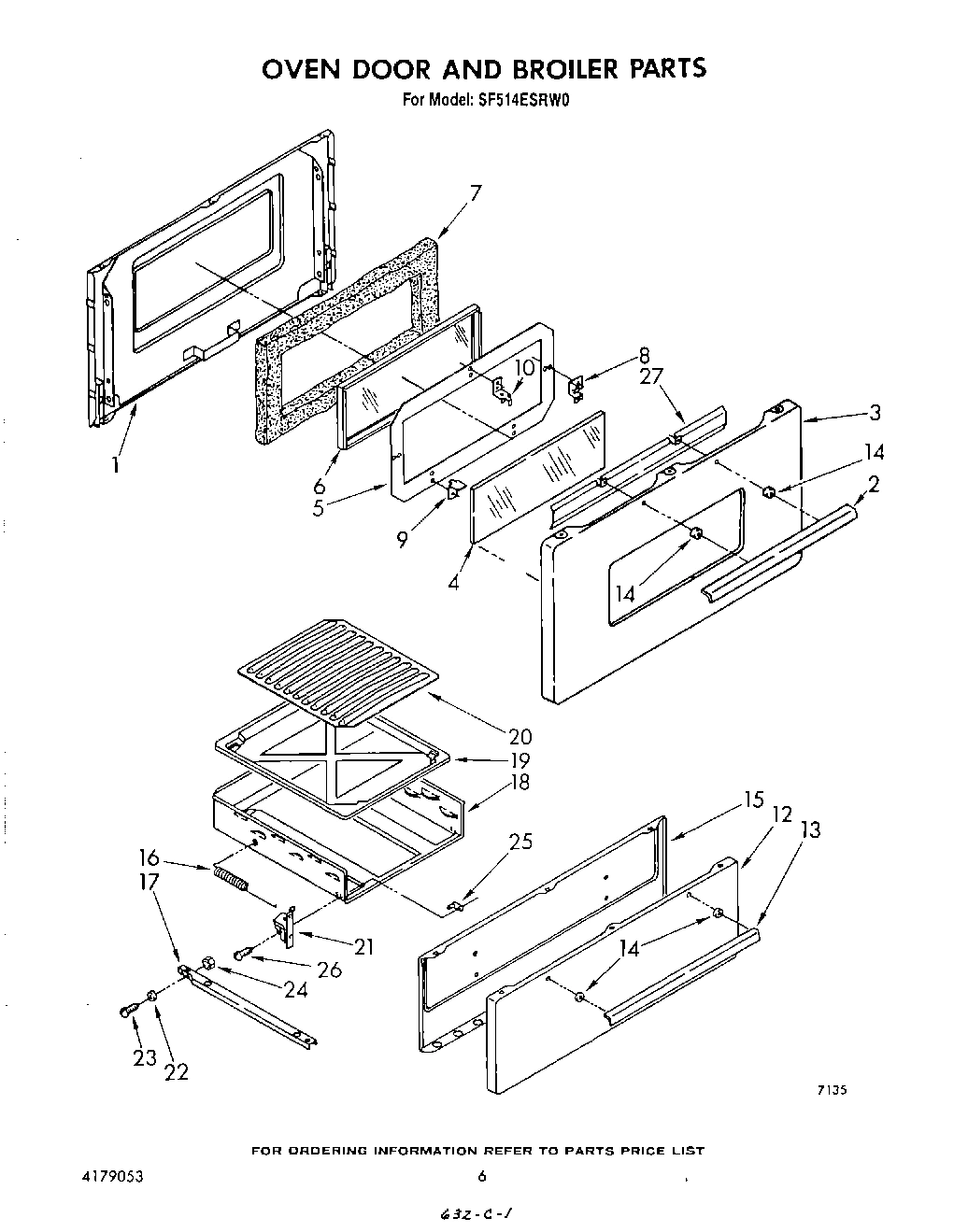 06 - OVEN DOOR AND BROILER