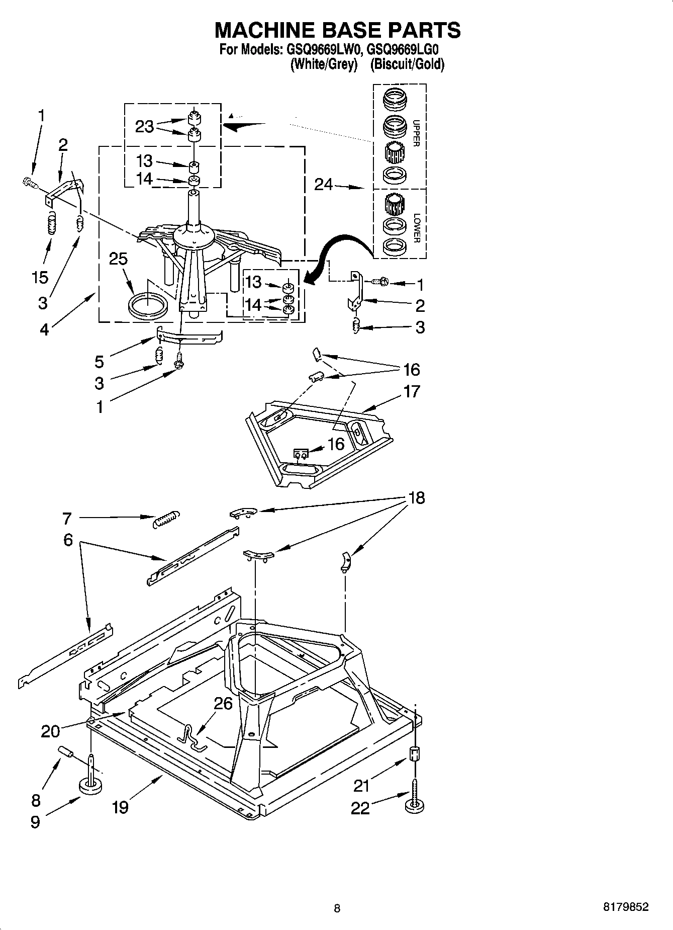 05 - MACHINE BASE PARTS