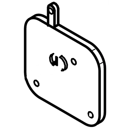 2259493 Whirlpool Refrigerator Cover
