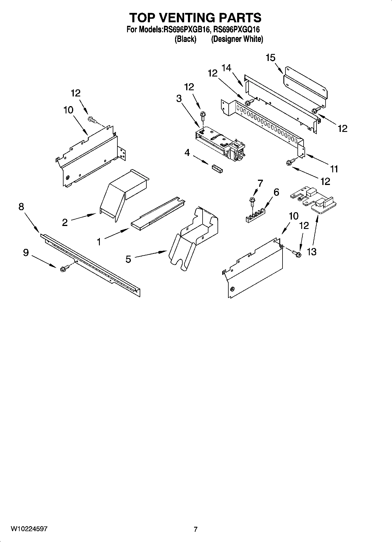 05 - TOP VENTING PARTS