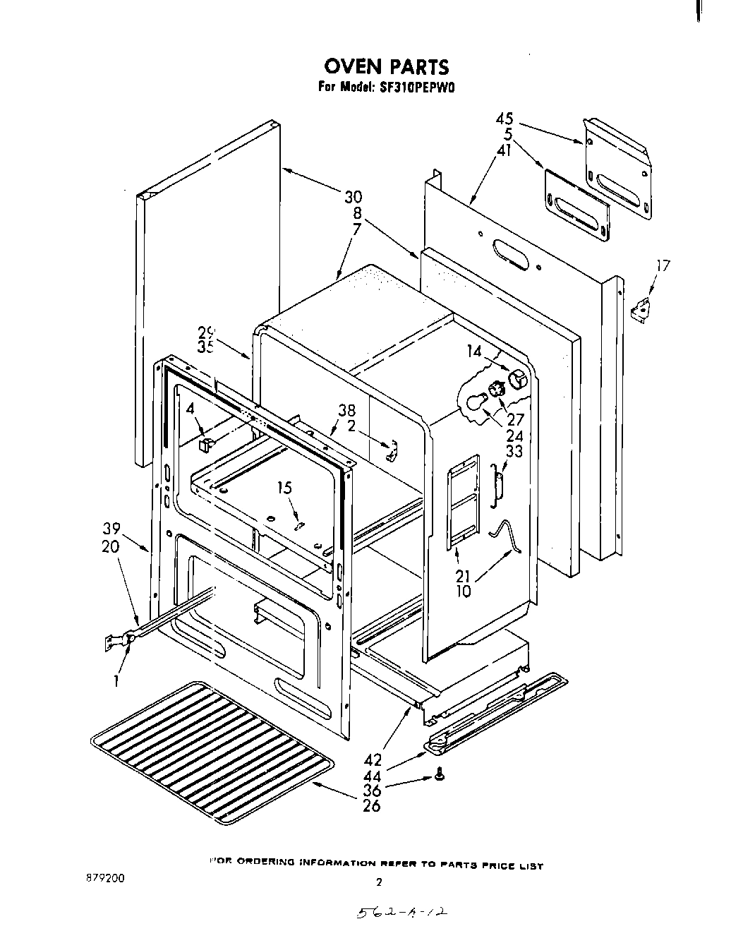 02 - OVEN , LIT/OPTIONAL