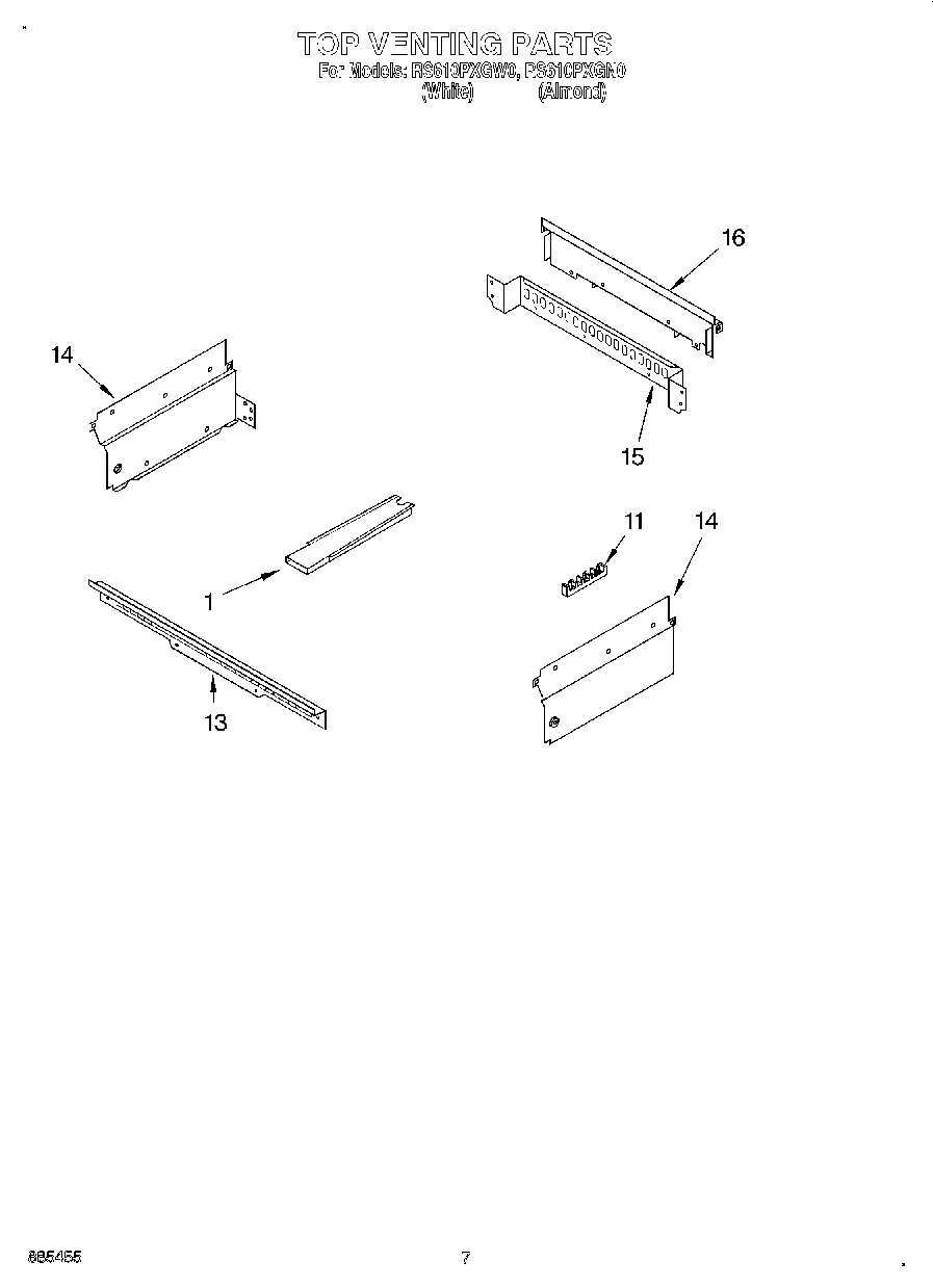 06 - TOP VENTING, OPTIONAL