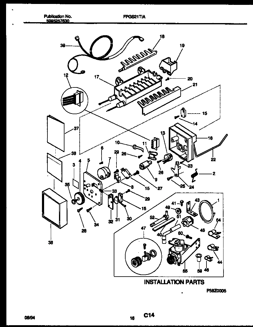 09 - ICE MAKER AND INSTALLATION PARTS