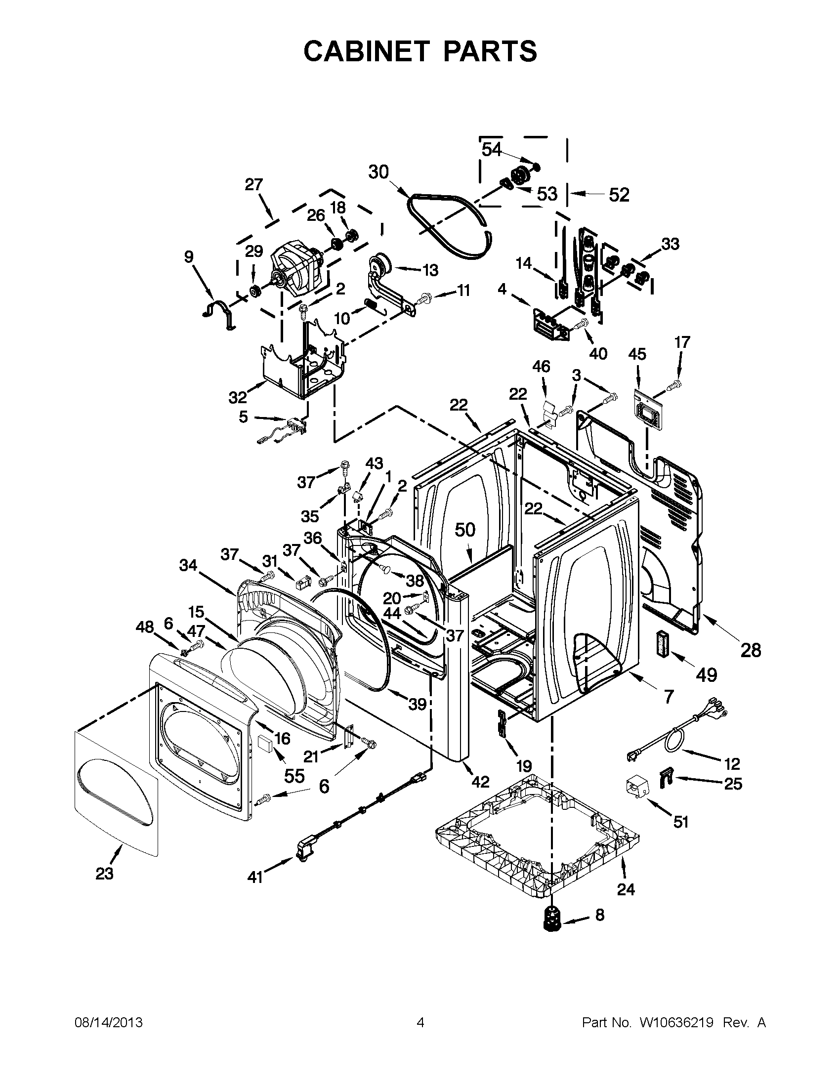 02 - CABINET PARTS