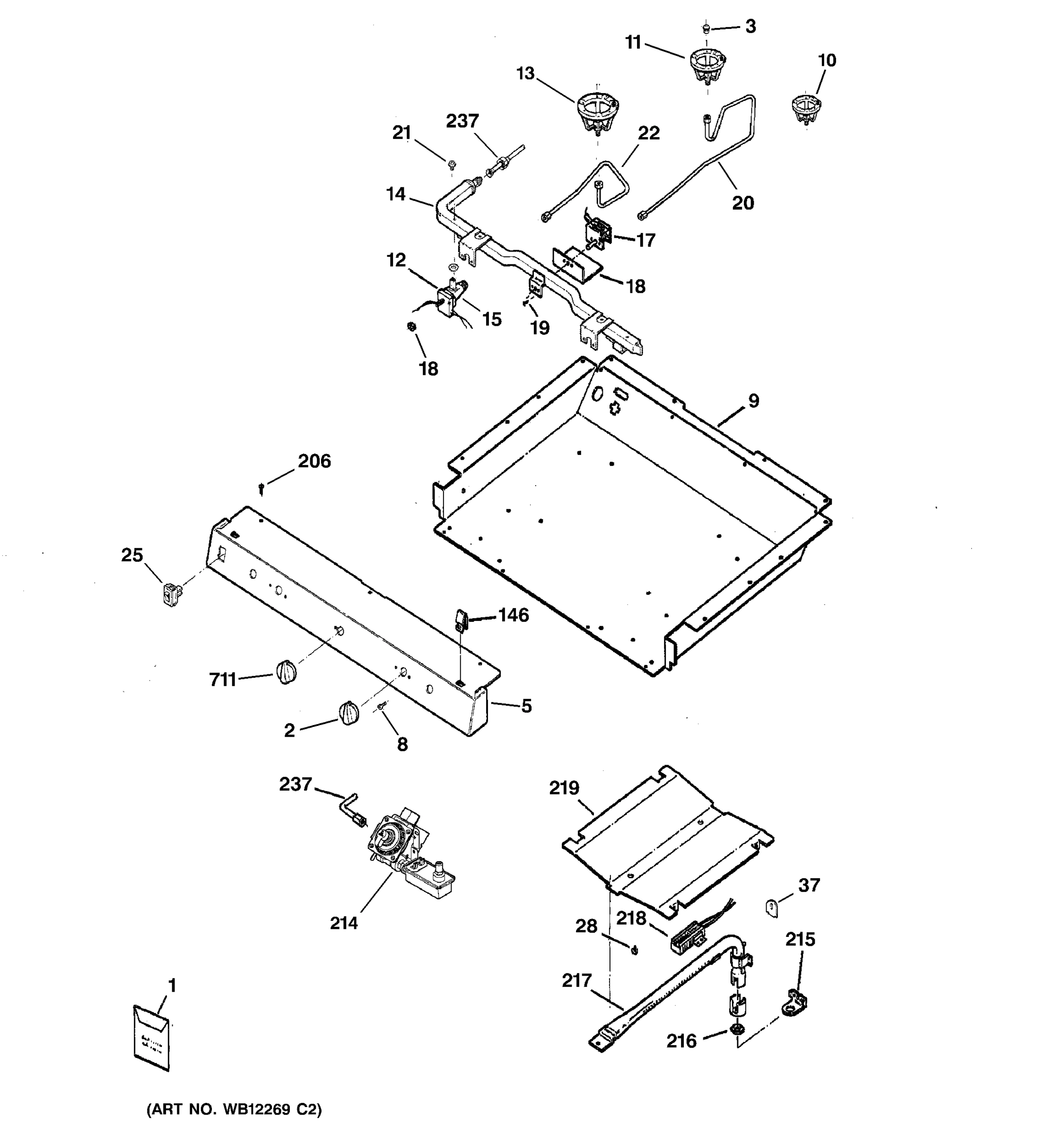 GAS & BURNER PARTS