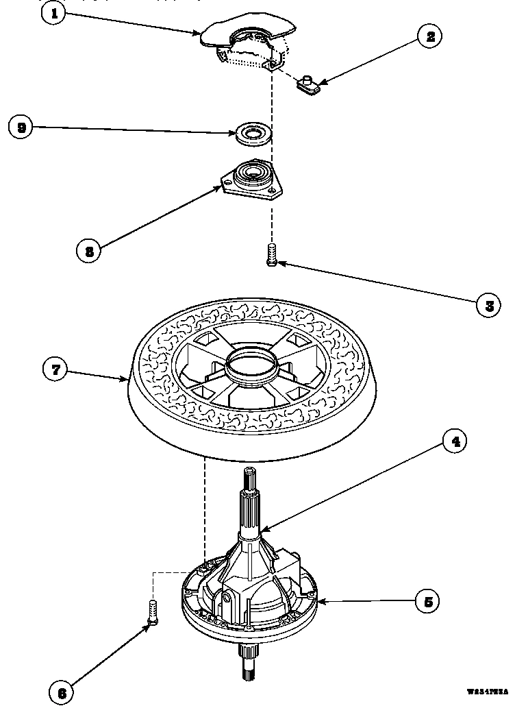 22 - TRANSMISSION ASSY AND BALANCING RING