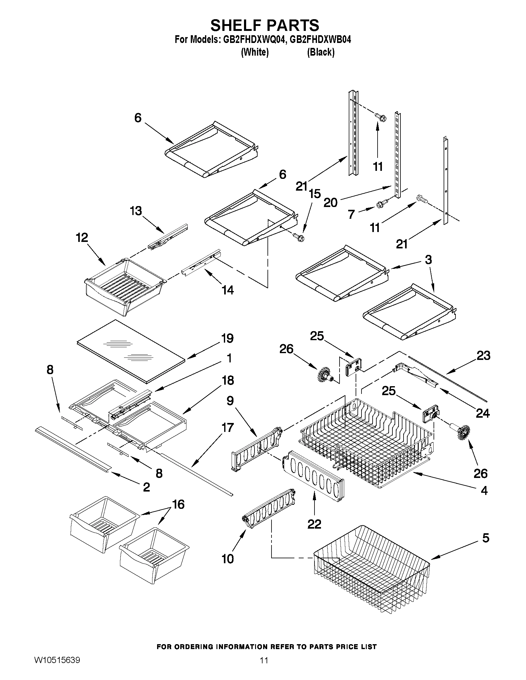 07 - SHELF PARTS