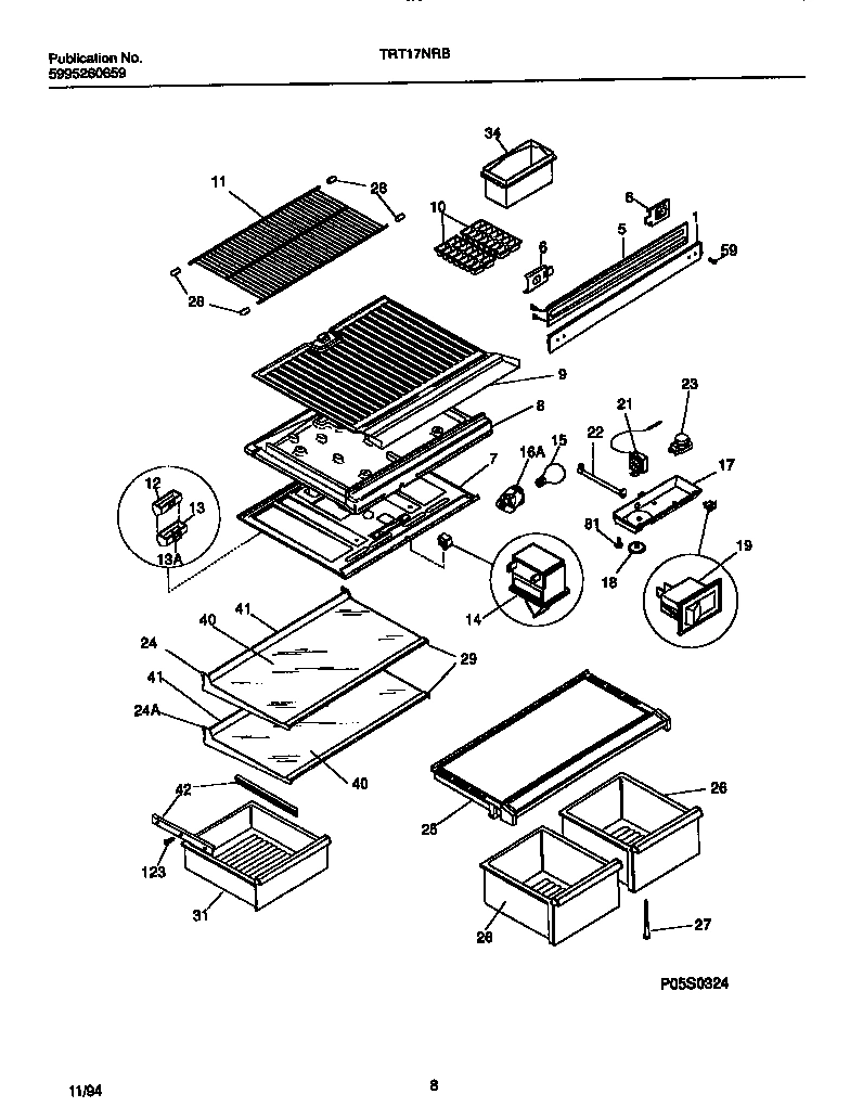 04 - SHELVES, CONTROLS, DIVIDER, MULLION