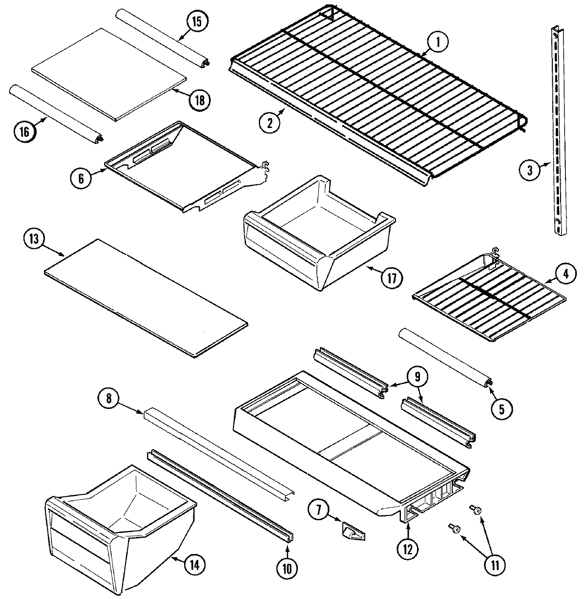 08 - SHELVES & ACCESSORIES
