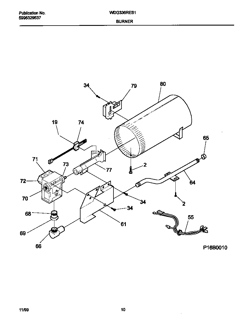 06 - P12B0010 BURNER,VALVE