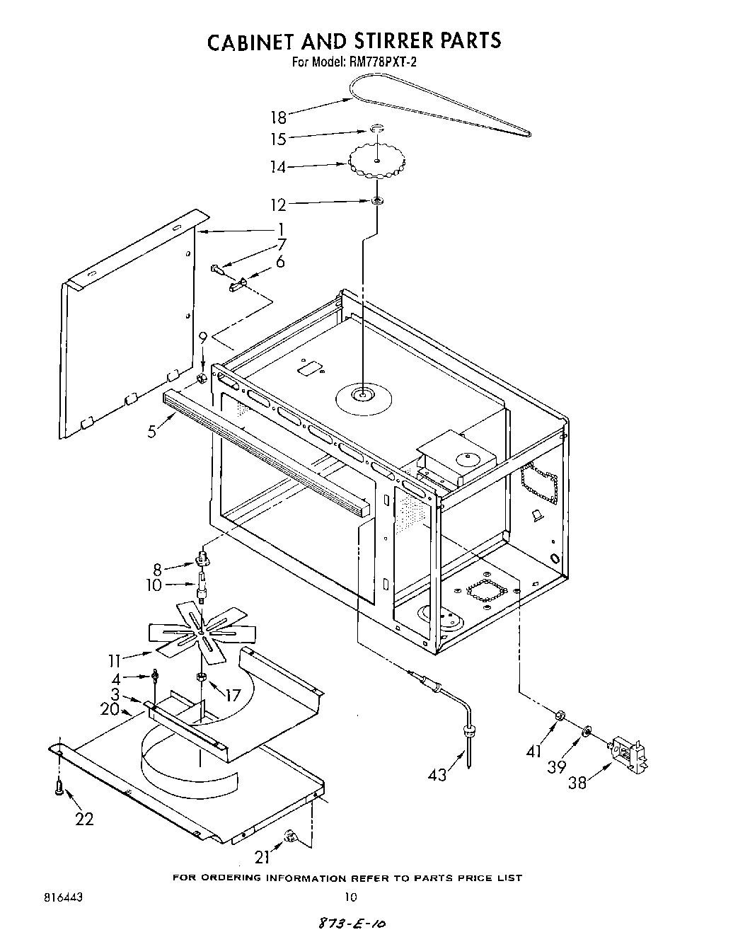 07 - CABINET AND STIRRER