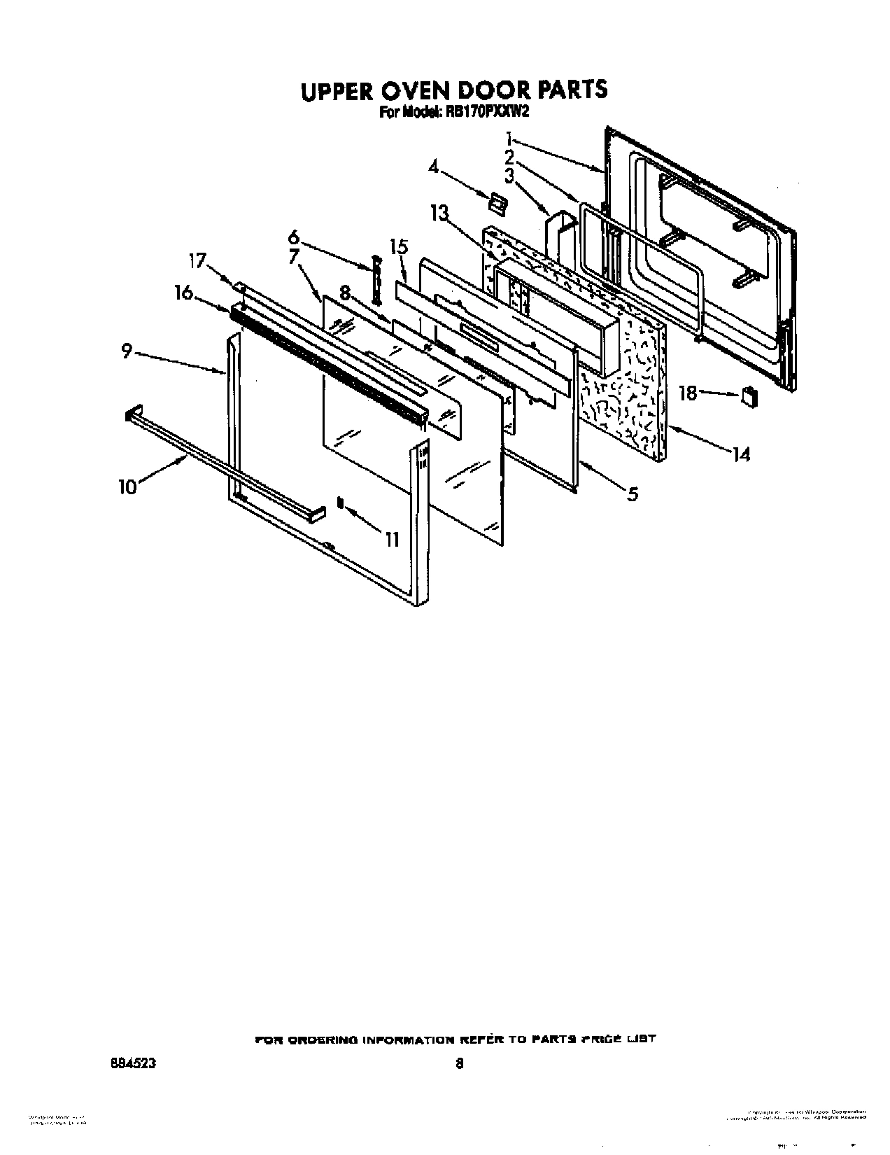 05 - UPPER OVEN DOOR