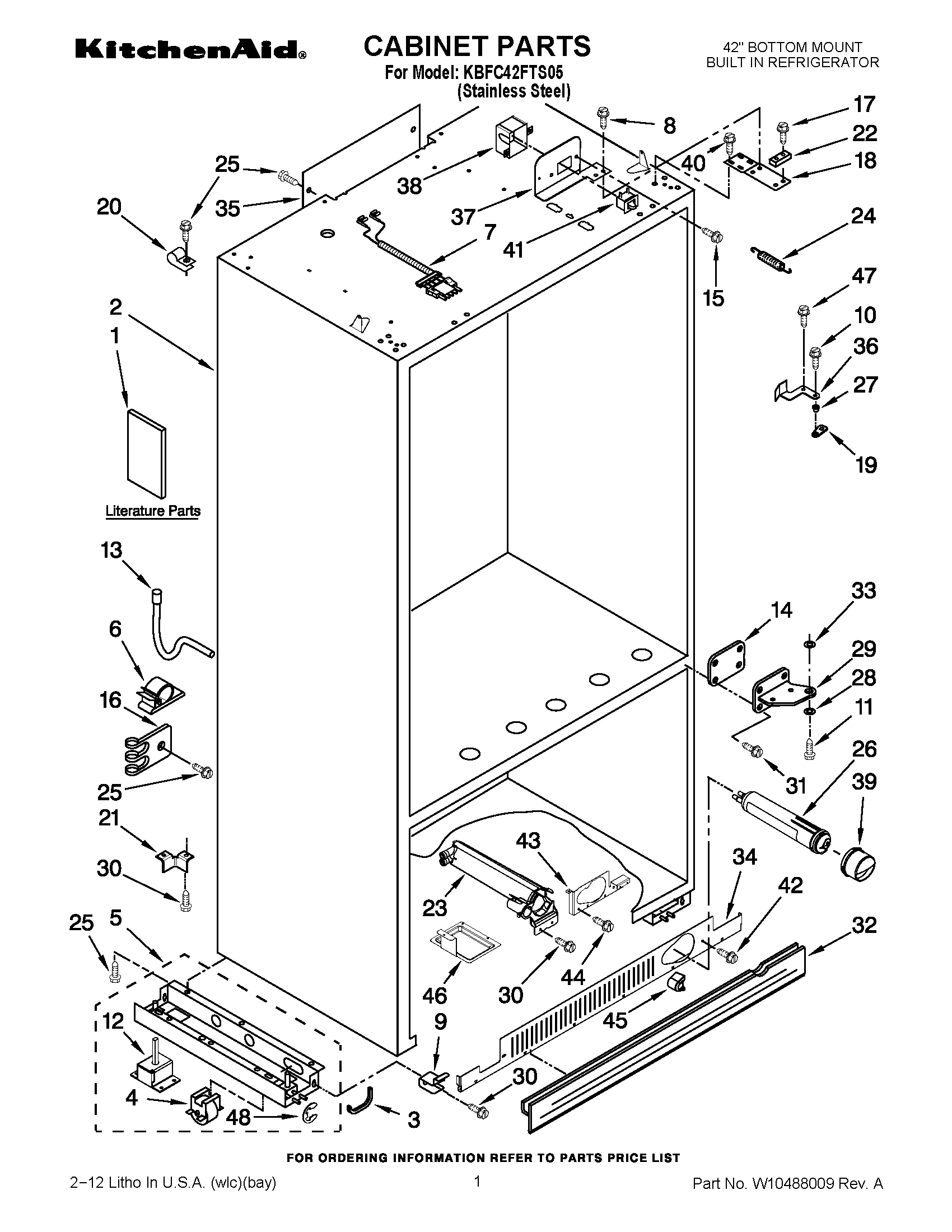 01 - CABINET PARTS