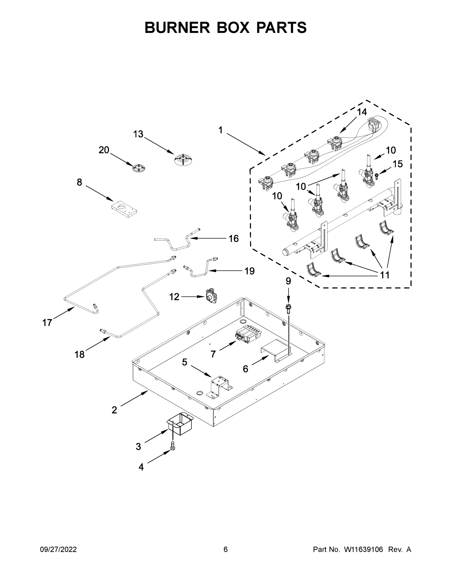 04 - BURNER BOX PARTS