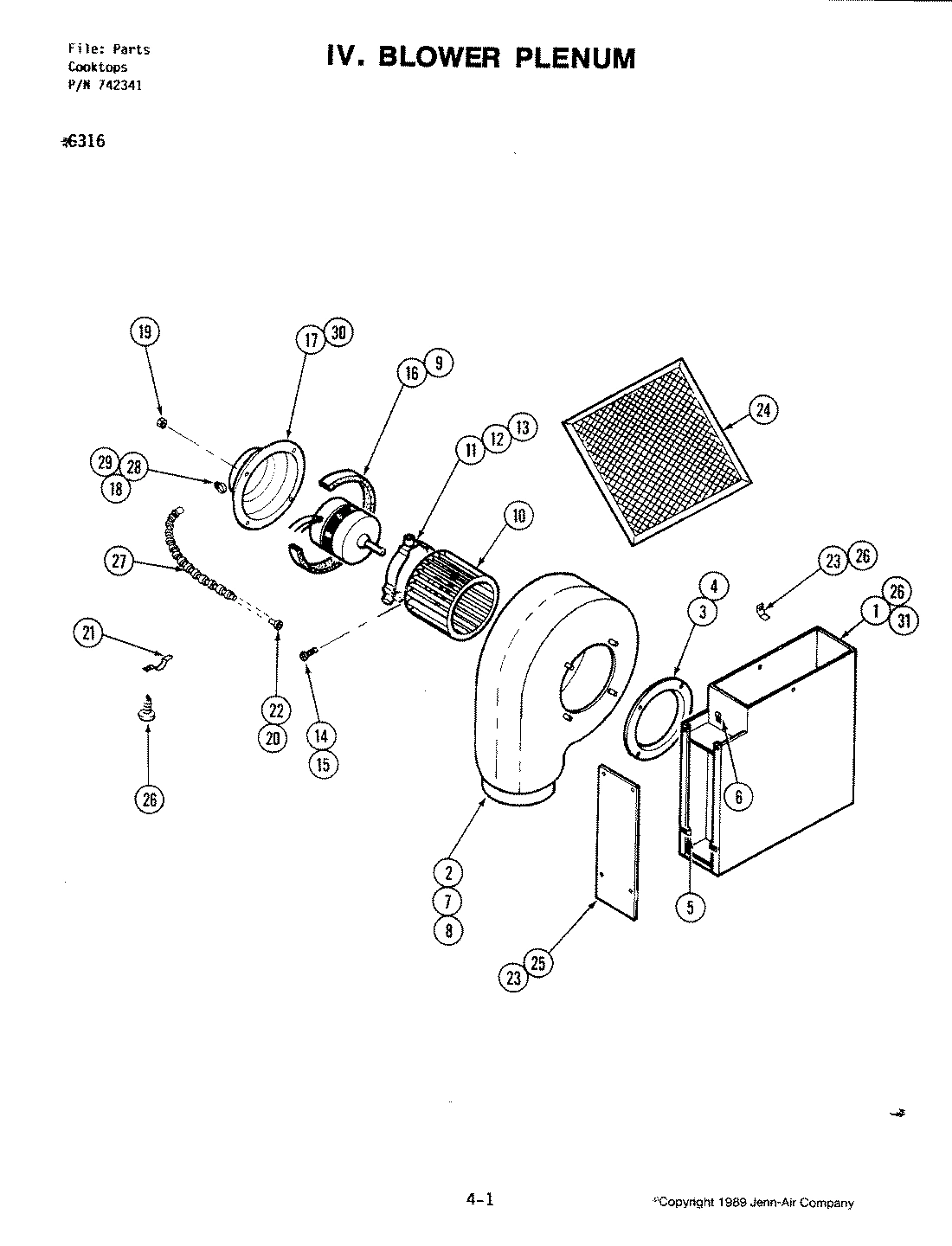 01 - BLOWER PLENUM