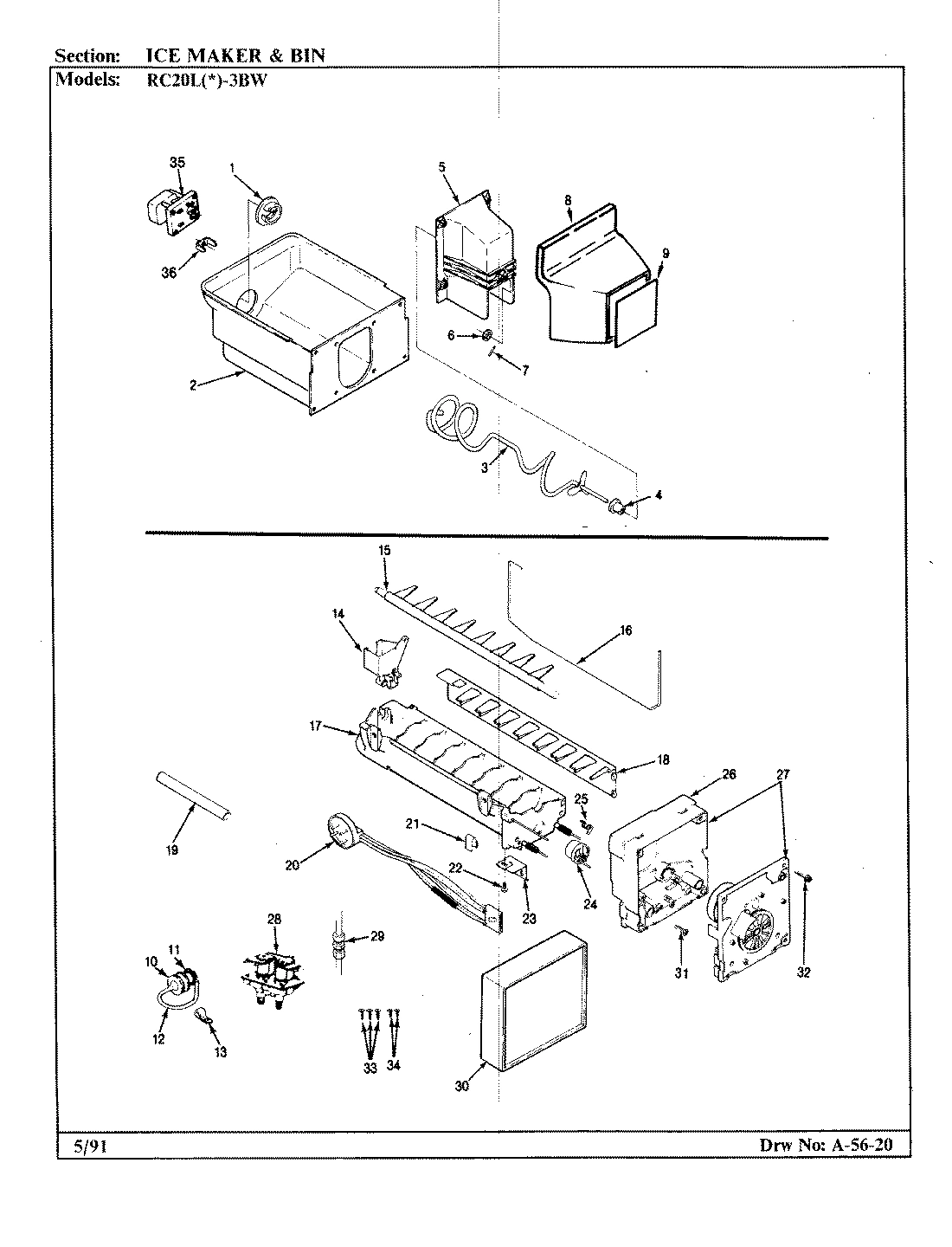 04 - ICE MAKER & BIN