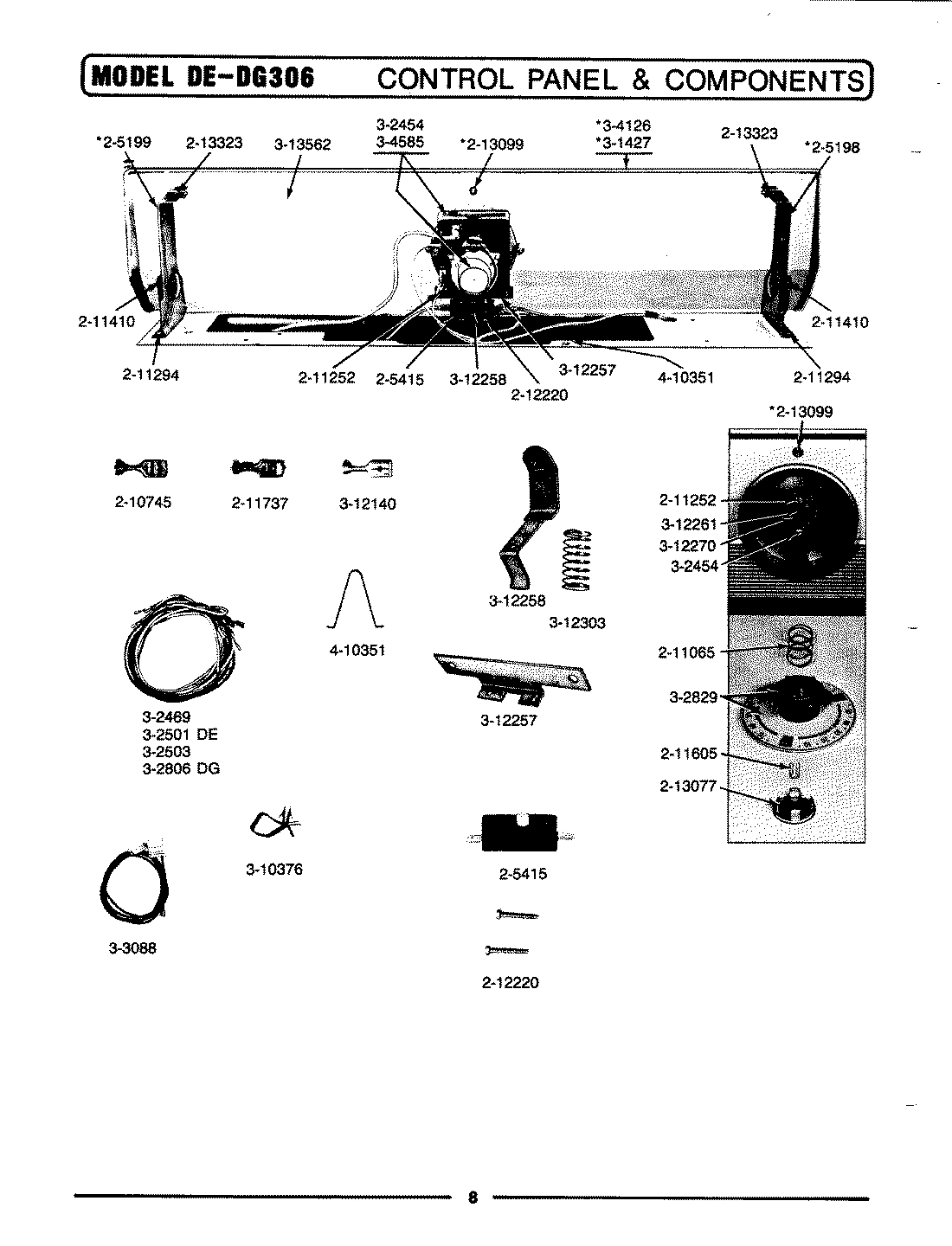 03 - CONTROL PANEL & COMPONENTS