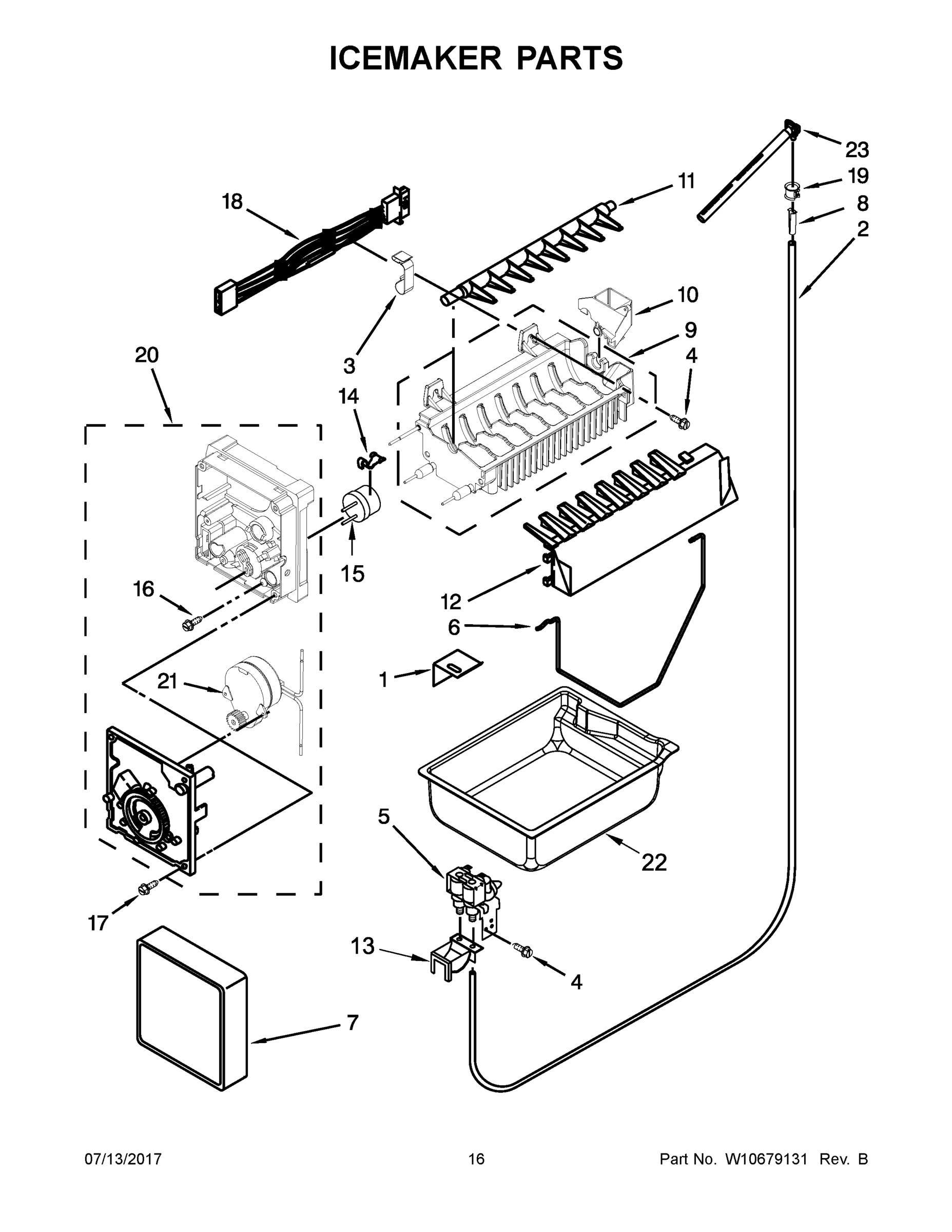09 - ICEMAKER PARTS