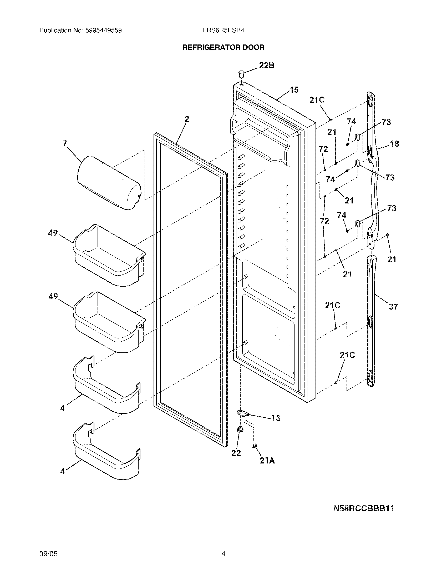 05 - REFRIGERATOR DOOR